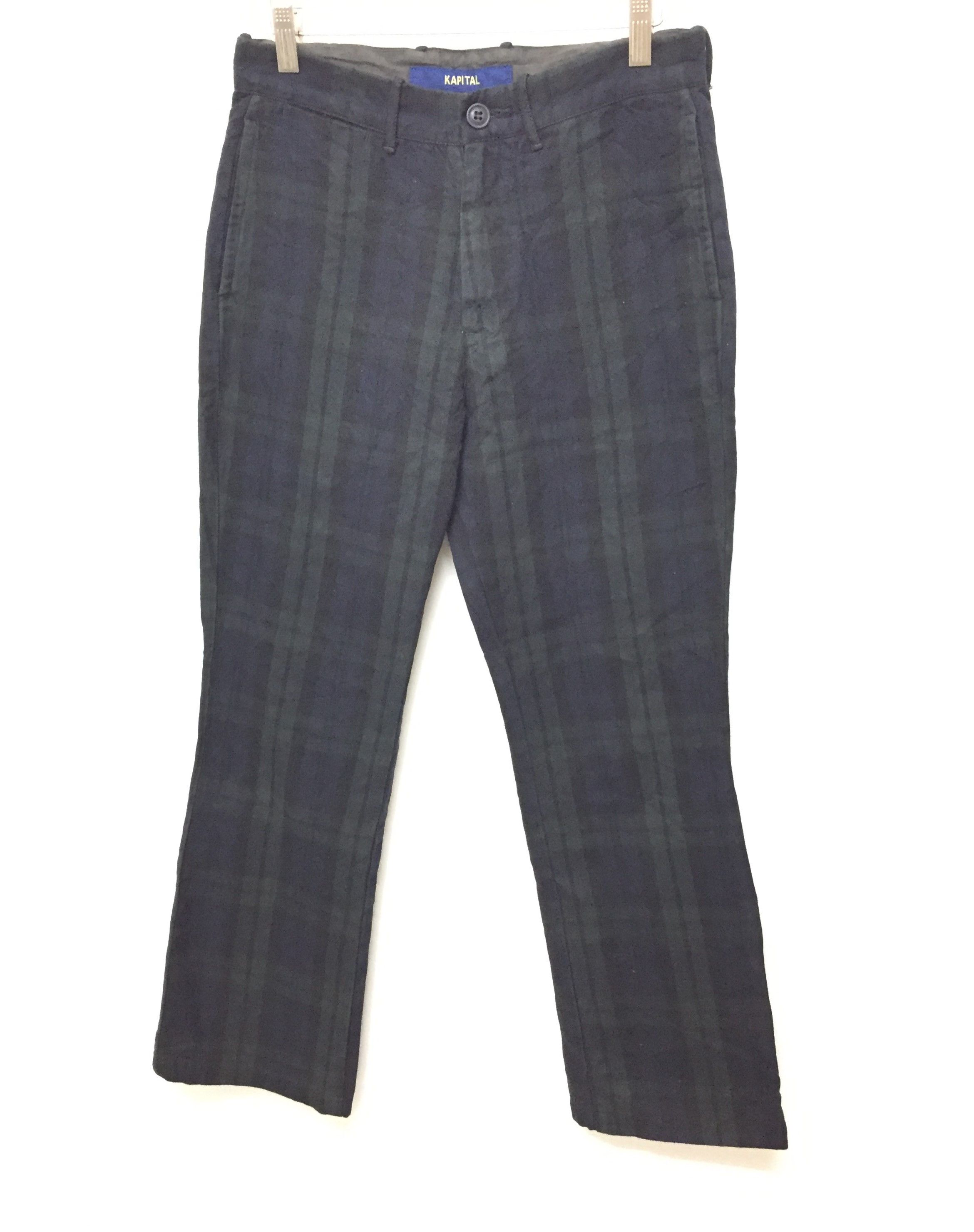 Blackwatch tartan plaid pants