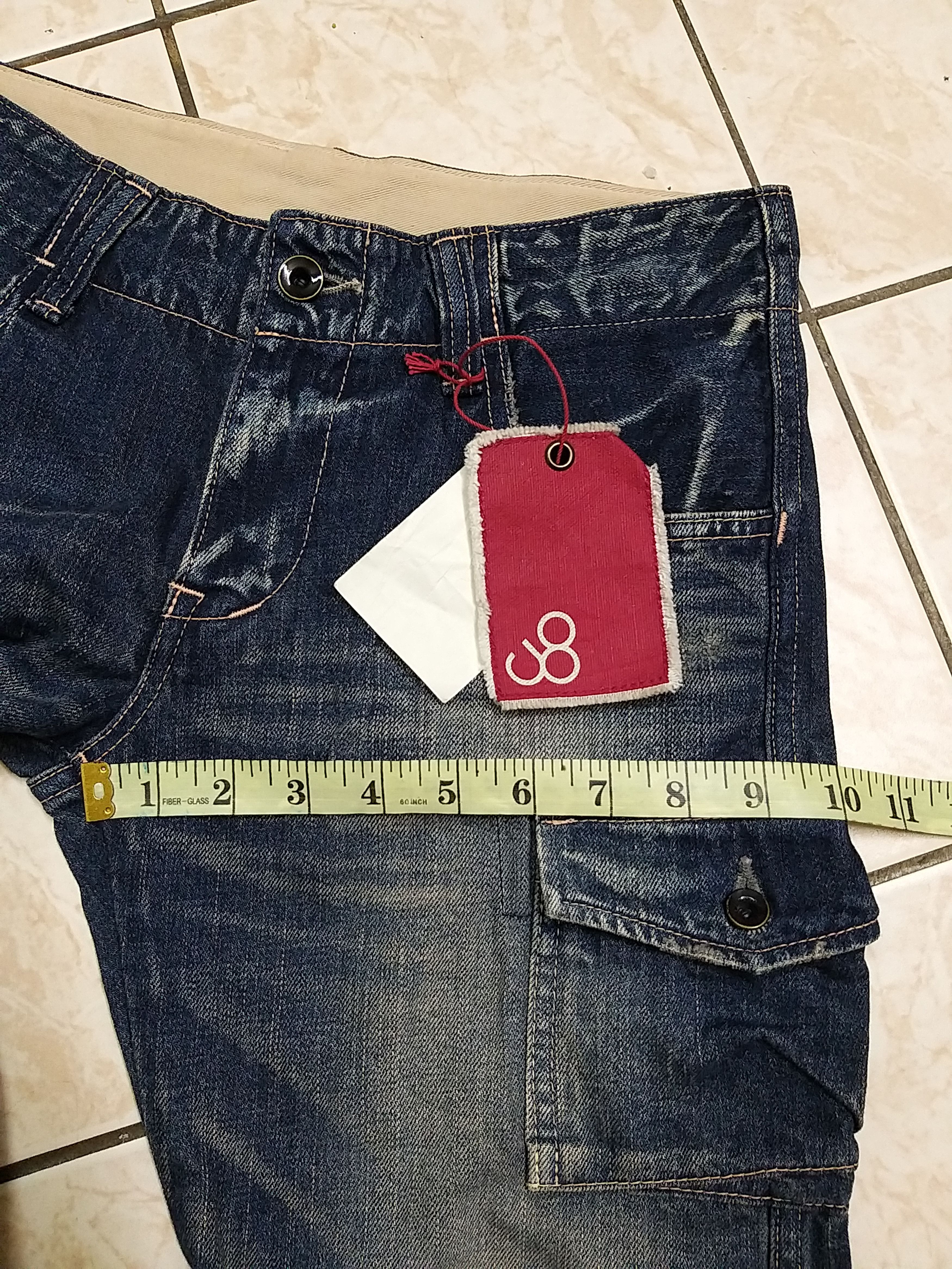 Johnbull NEW JAPANESE BRAND"JOHN BULL KOJIMA JAPAN"MULTIPOCKET JEANS Size US 29 - 8 Thumbnail