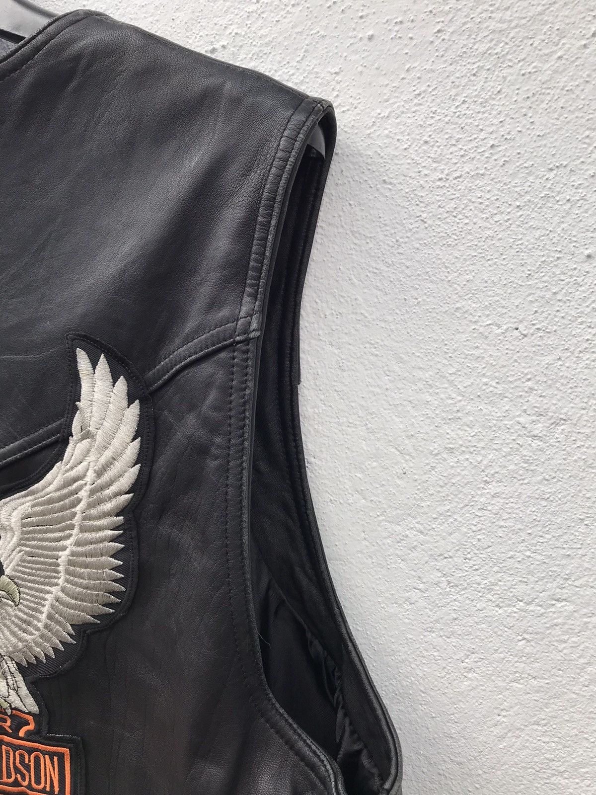 Genuine Leather × Harley Davidson Let’s See Harley Davidson Vest Leather Jackets Size US XL / EU 56 / 4 - 10 Thumbnail