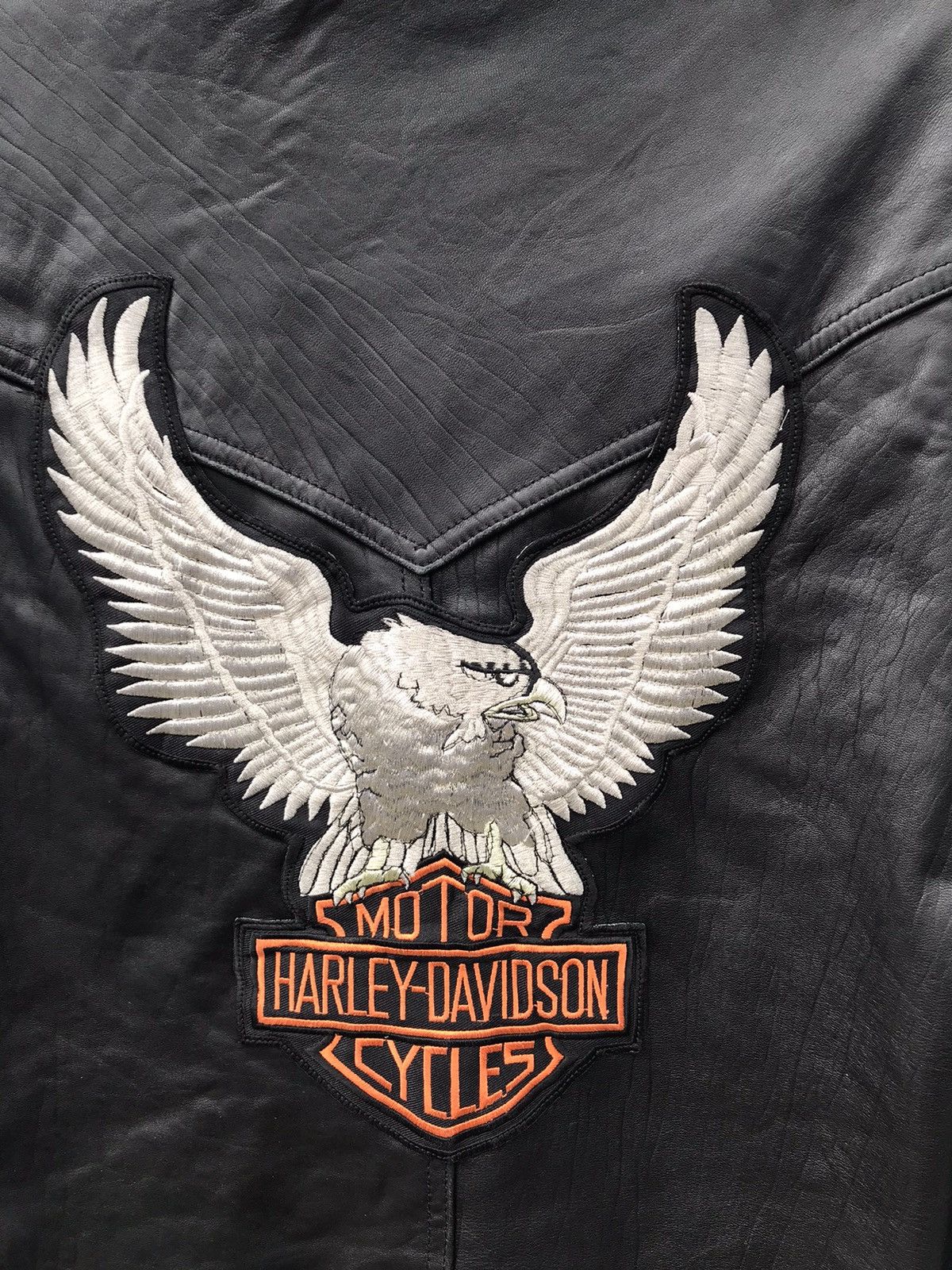 Genuine Leather × Harley Davidson Let’s See Harley Davidson Vest Leather Jackets Size US XL / EU 56 / 4 - 3 Thumbnail