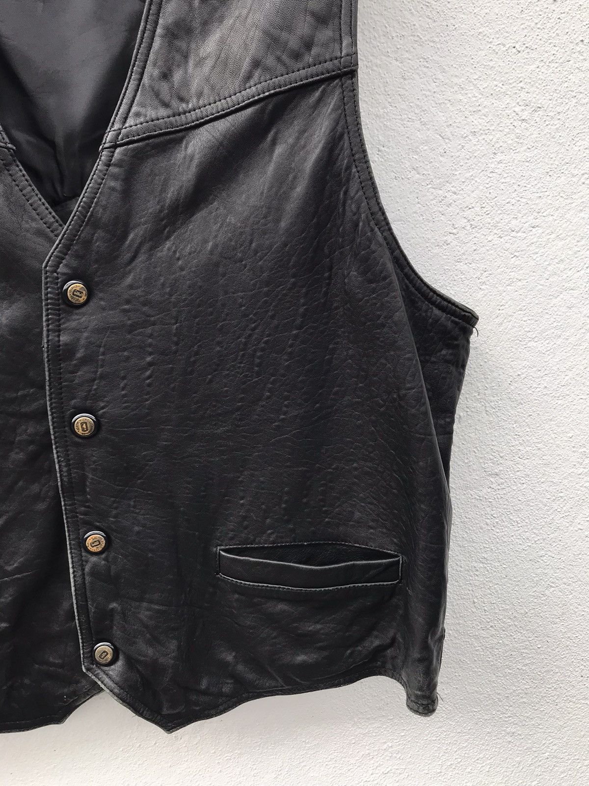 Genuine Leather × Harley Davidson Let’s See Harley Davidson Vest Leather Jackets Size US XL / EU 56 / 4 - 6 Thumbnail