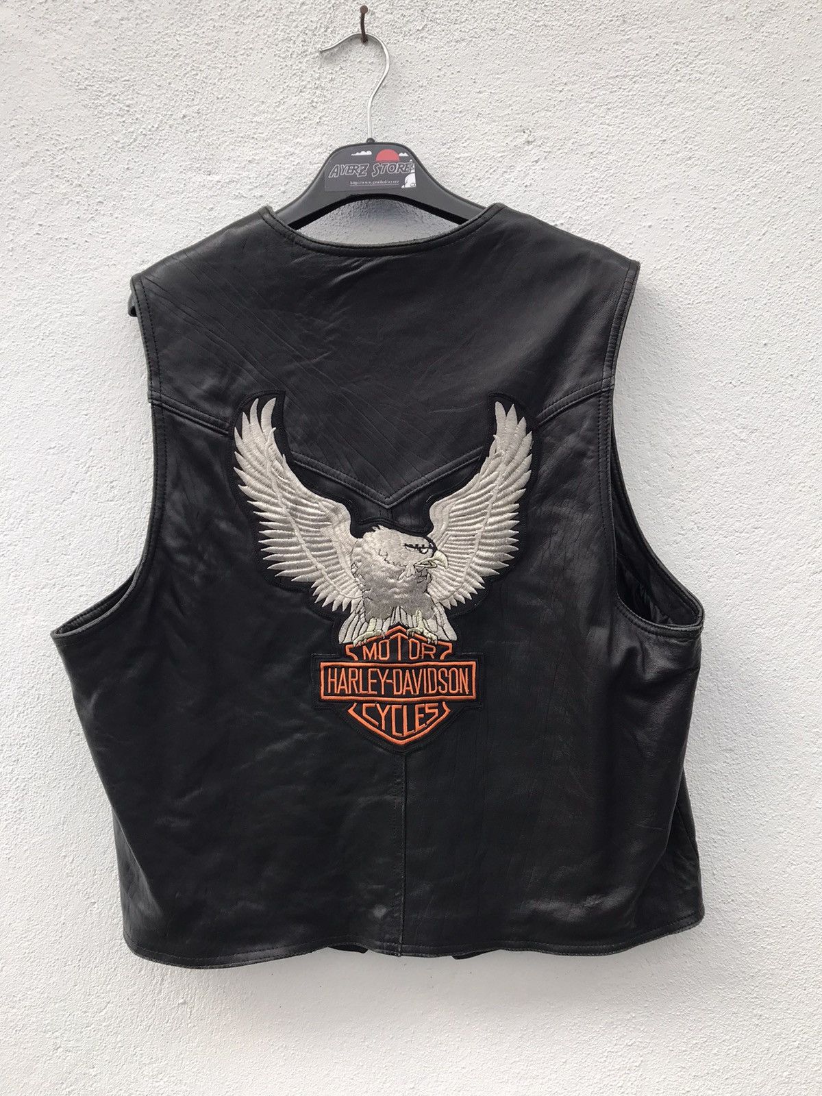 Genuine Leather × Harley Davidson Let’s See Harley Davidson Vest Leather Jackets Size US XL / EU 56 / 4 - 1 Thumbnail