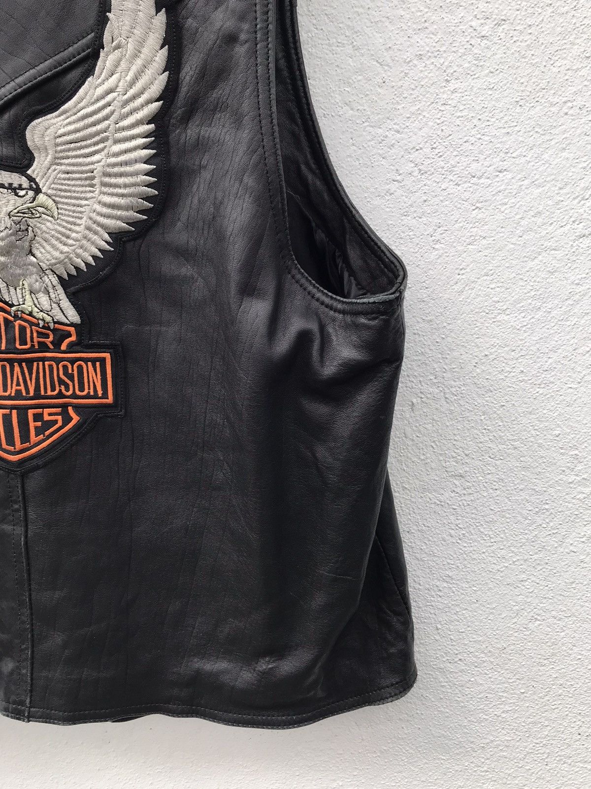Genuine Leather × Harley Davidson Let’s See Harley Davidson Vest Leather Jackets Size US XL / EU 56 / 4 - 9 Thumbnail