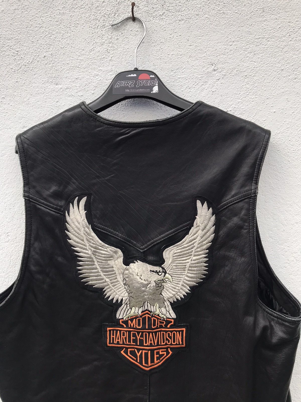 Genuine Leather × Harley Davidson Let’s See Harley Davidson Vest Leather Jackets Size US XL / EU 56 / 4 - 2 Thumbnail