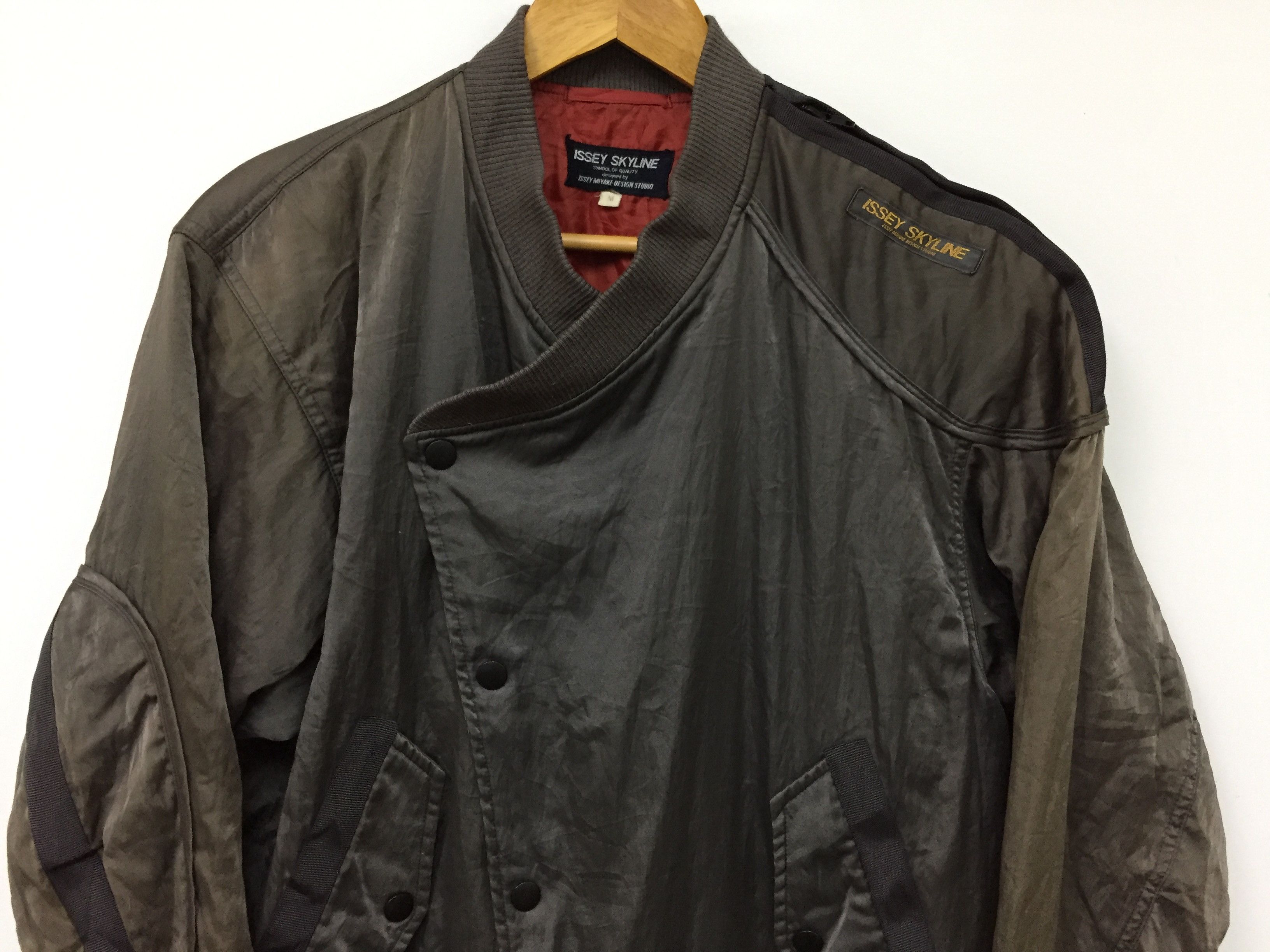 Issey Miyake 1982 ISSEY MIYAKE Issey Skyline Asymmetrical Jacket Size US M / EU 48-50 / 2 - 3 Thumbnail