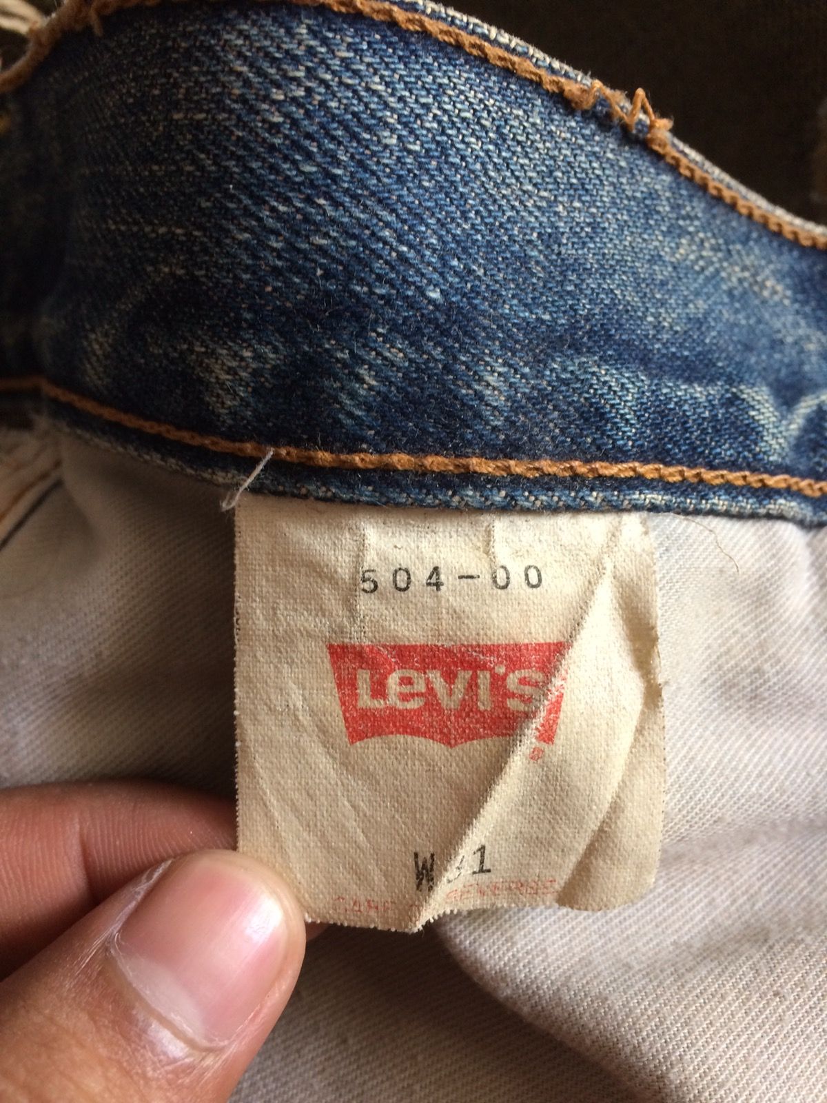 Vintage Levis Distressed Kurt Cobain Fashion Style Denim Pant Size US 31 - 10 Preview