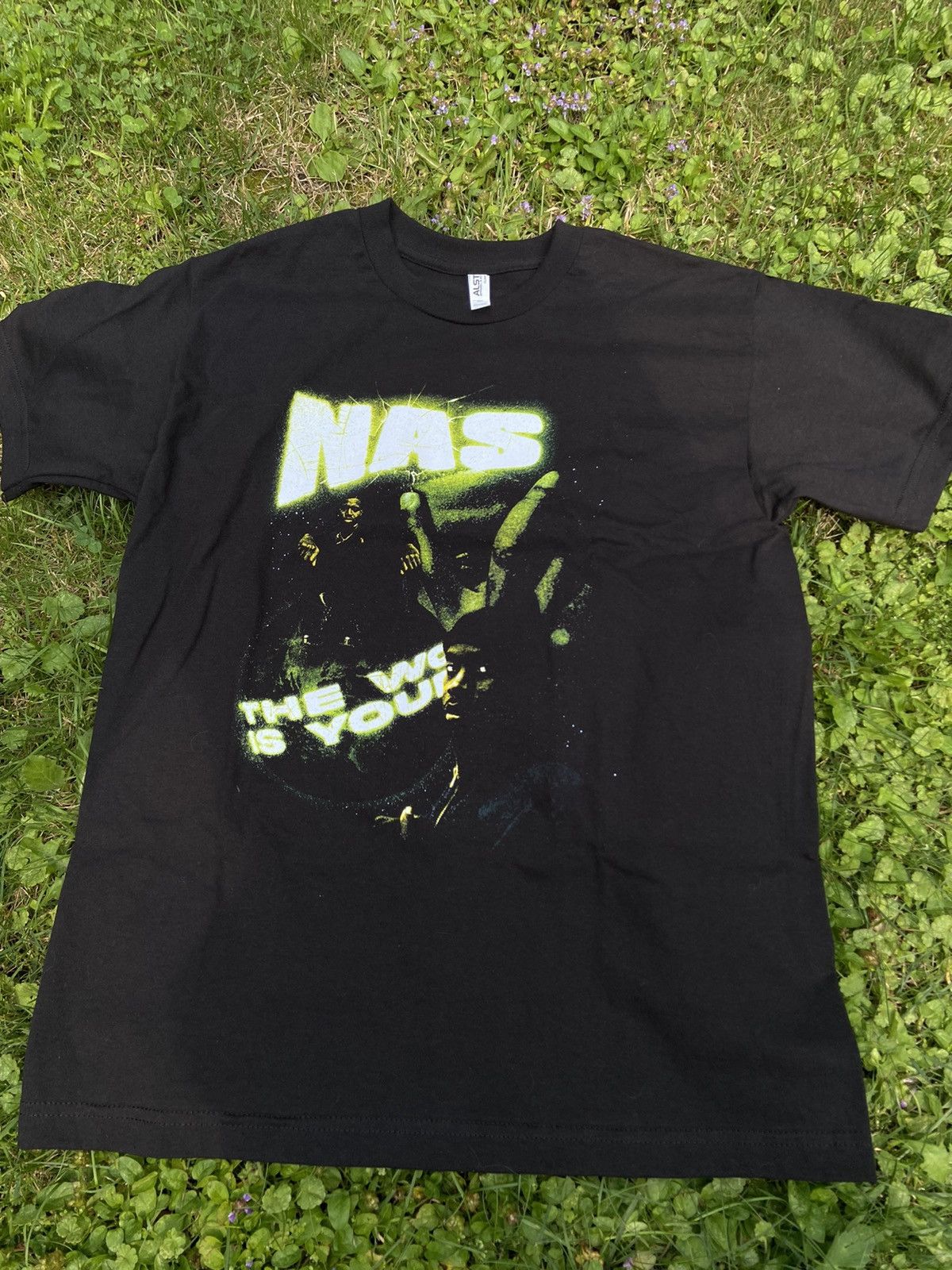 Rap Tees × Vintage Vintage Nas bootleg Rap Tee | Grailed