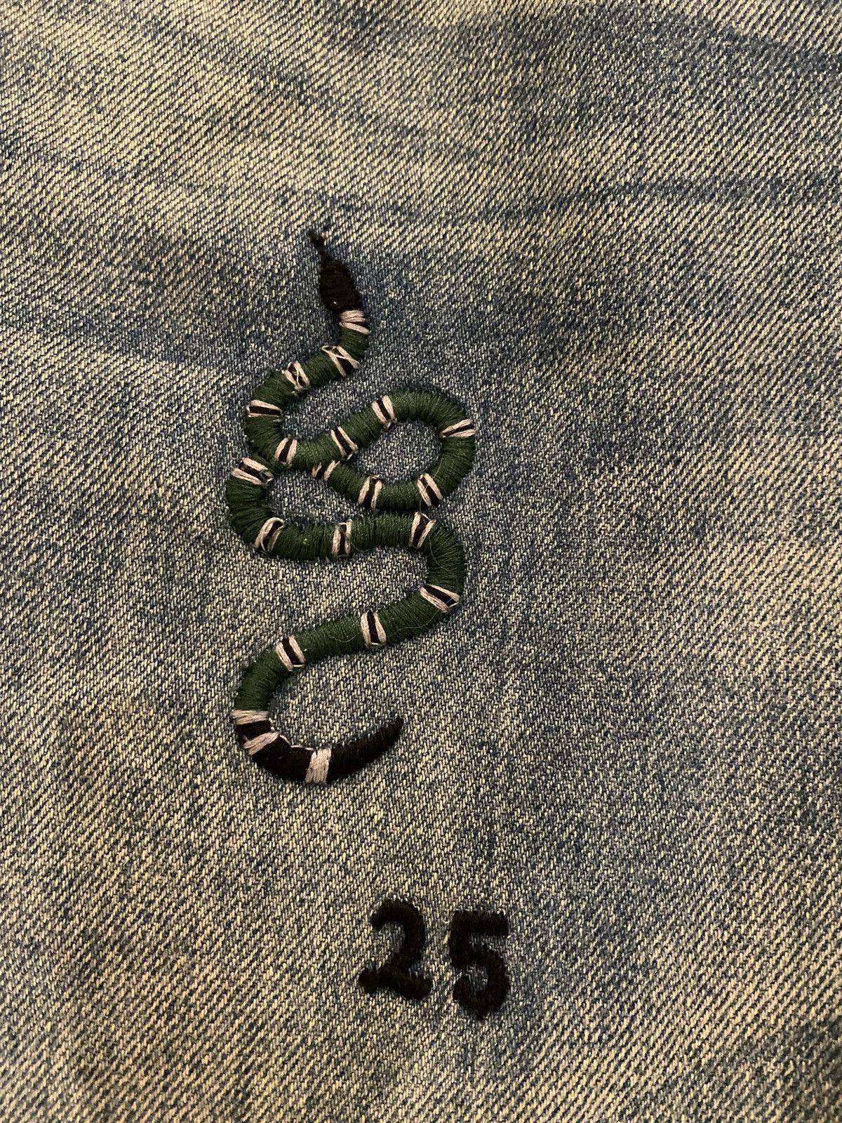 Gucci Gucci / Alessandro Michele Grail 🏆 - Denim pant with symbols Size US 36 / EU 52 - 5 Thumbnail