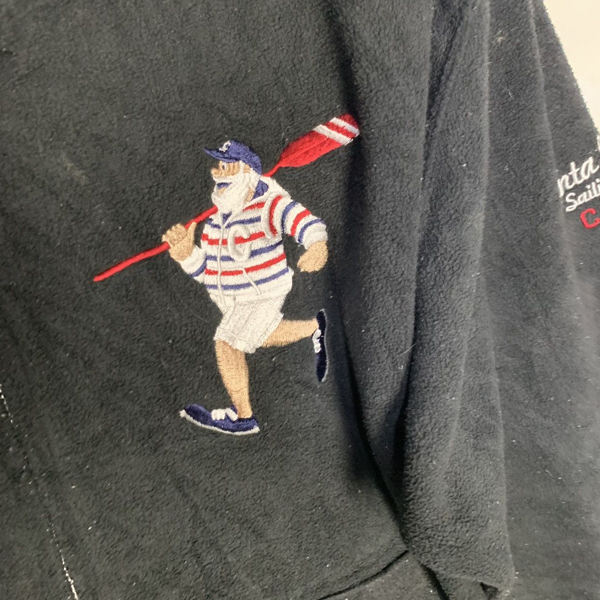 Japanese Brand Captain santa solf fleece hoodie sweater embroidered logo Size US M / EU 48-50 / 2 - 3 Thumbnail