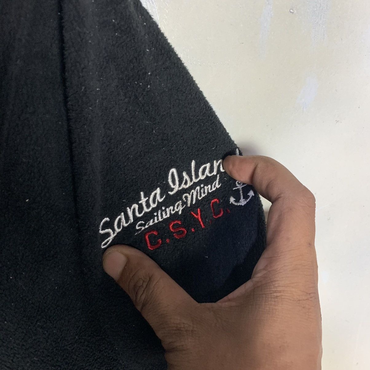 Japanese Brand Captain santa solf fleece hoodie sweater embroidered logo Size US M / EU 48-50 / 2 - 4 Thumbnail