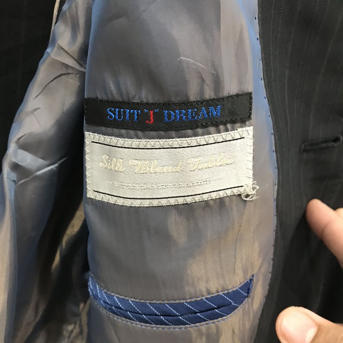 Y's × Yohji Yamamoto Sacsny Y'saccs 3D Stretch Yohji Yamamoto Blazers Size 38S - 6 Thumbnail