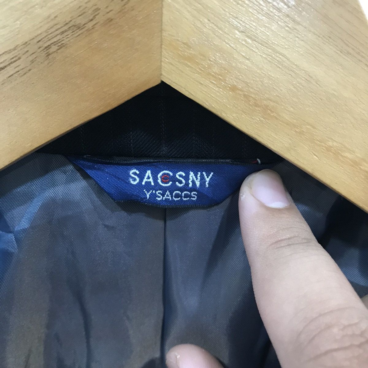 Y's × Yohji Yamamoto Sacsny Y'saccs 3D Stretch Yohji Yamamoto Blazers Size 38S - 5 Thumbnail