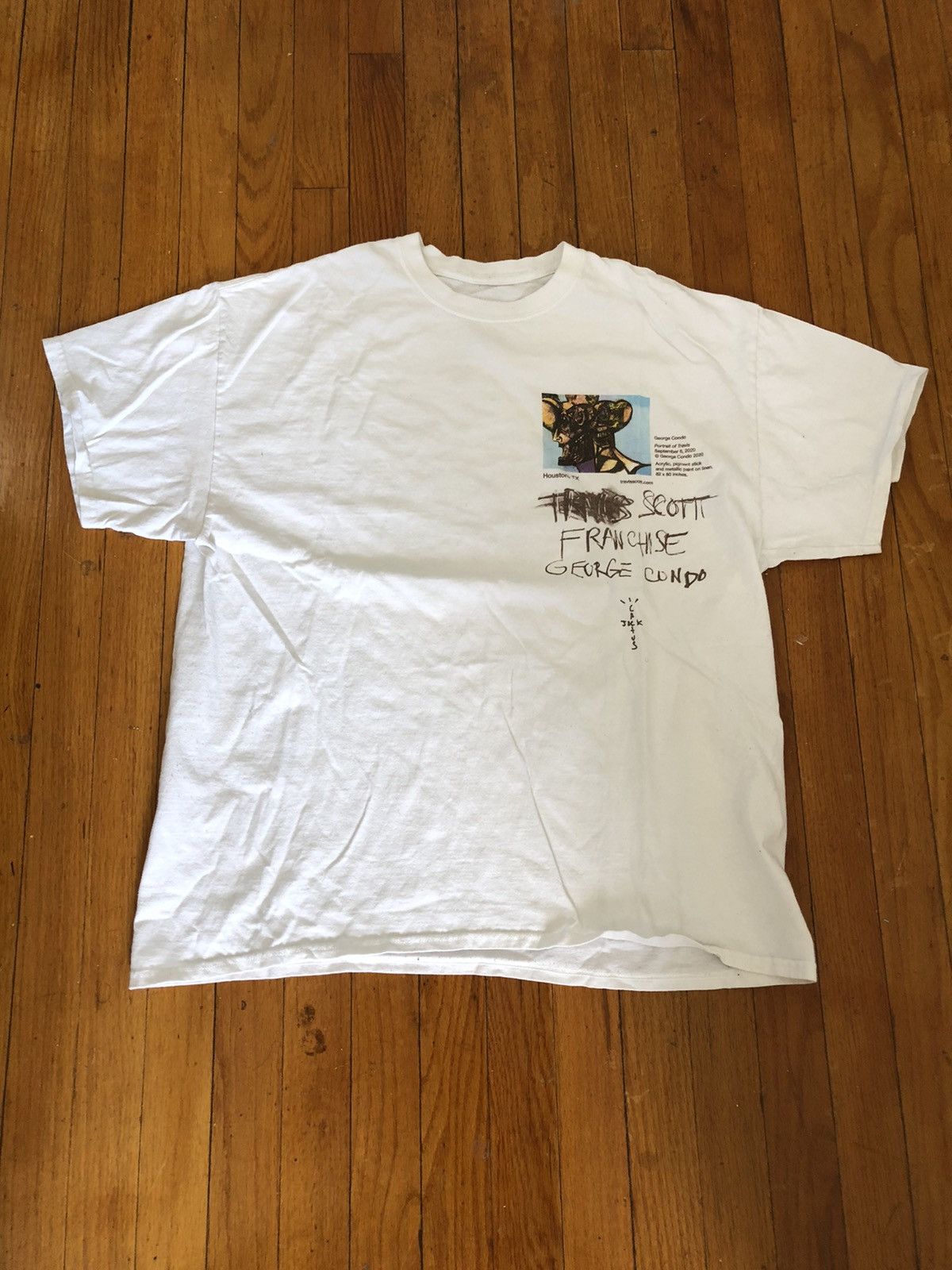 Travis Scott George Condo Shirt | Grailed