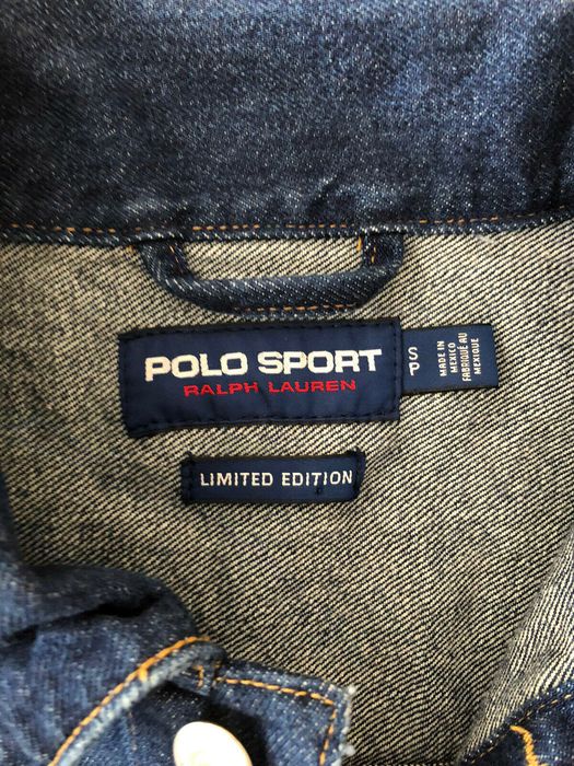 Polo ralph lauren outlet limited edition denim jacket