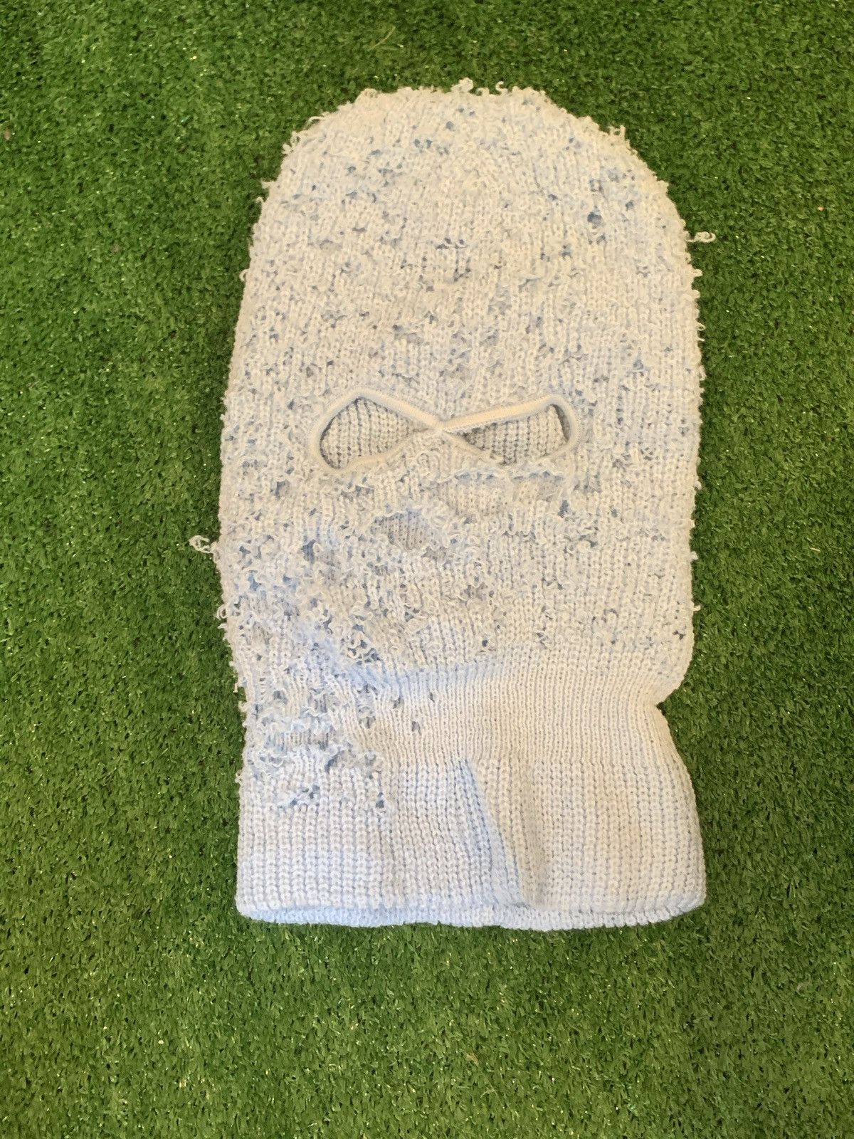 Custom Distressed Balaclava/ ski mask | Grailed