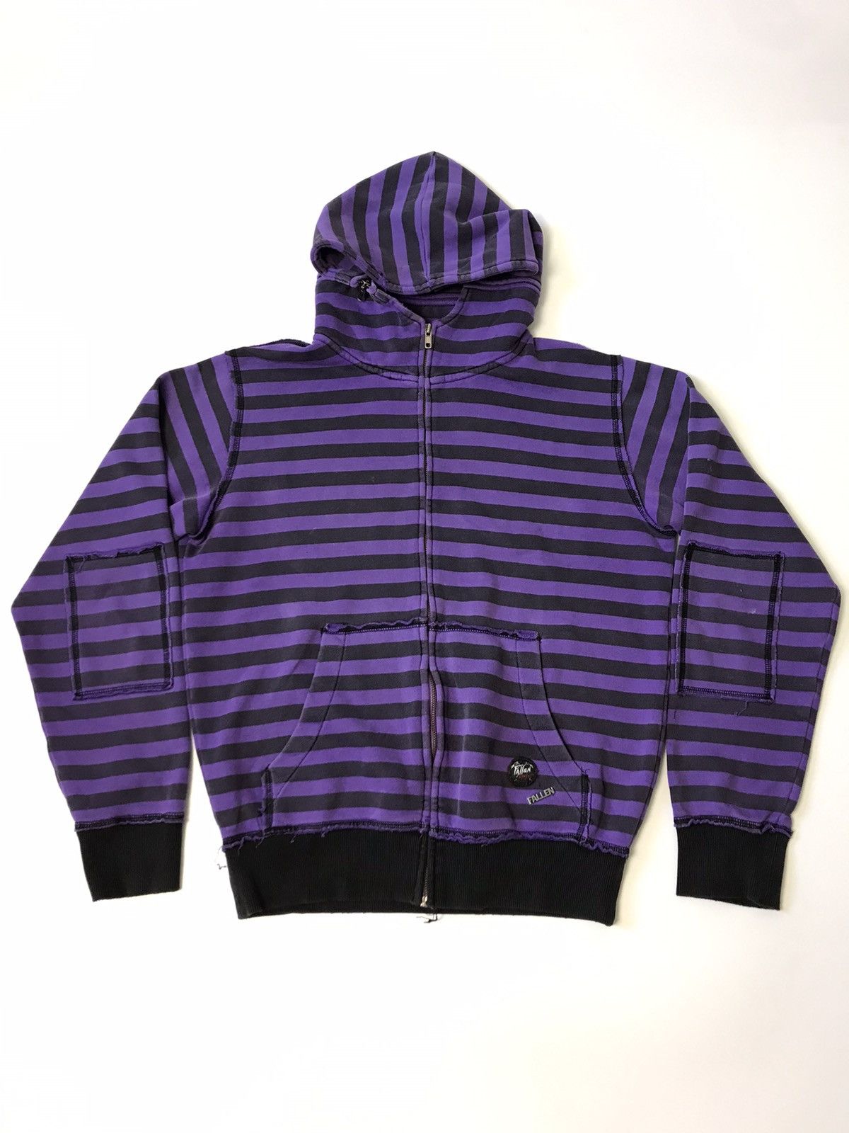 Fallen striped hot sale hoodie