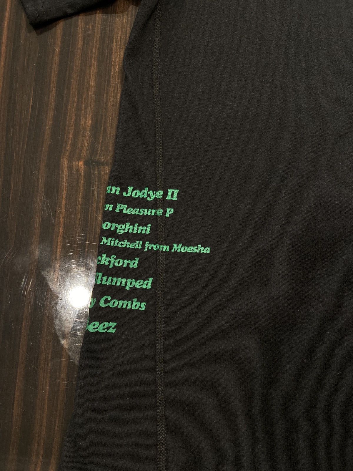 Vlone Vlone x yams day lil Newport BLACK Tee *rare* from Vlone Size US S / EU 44-46 / 1 - 5 Thumbnail