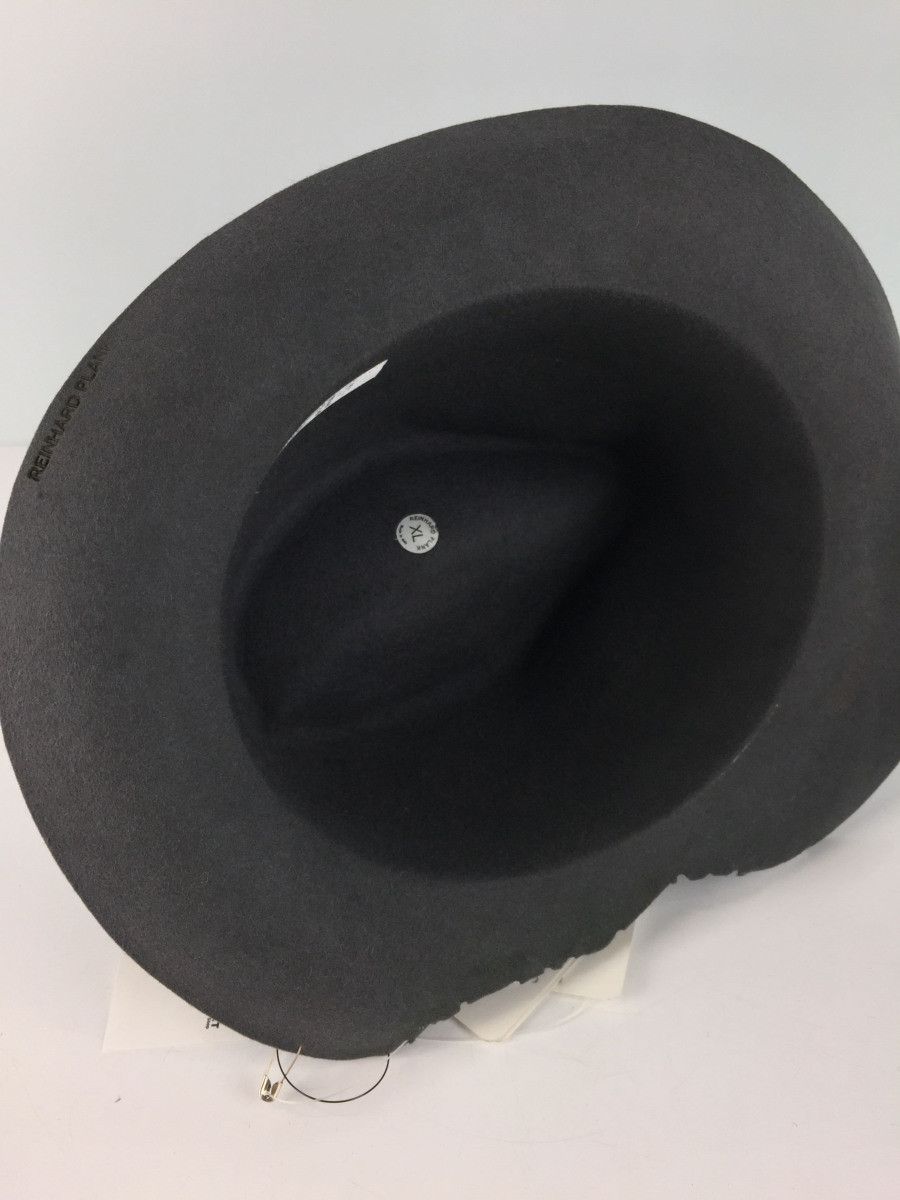 Reinhard Plank Laila Torn in Ash Grey Torn Brim Hat Size ONE SIZE - 4 Thumbnail