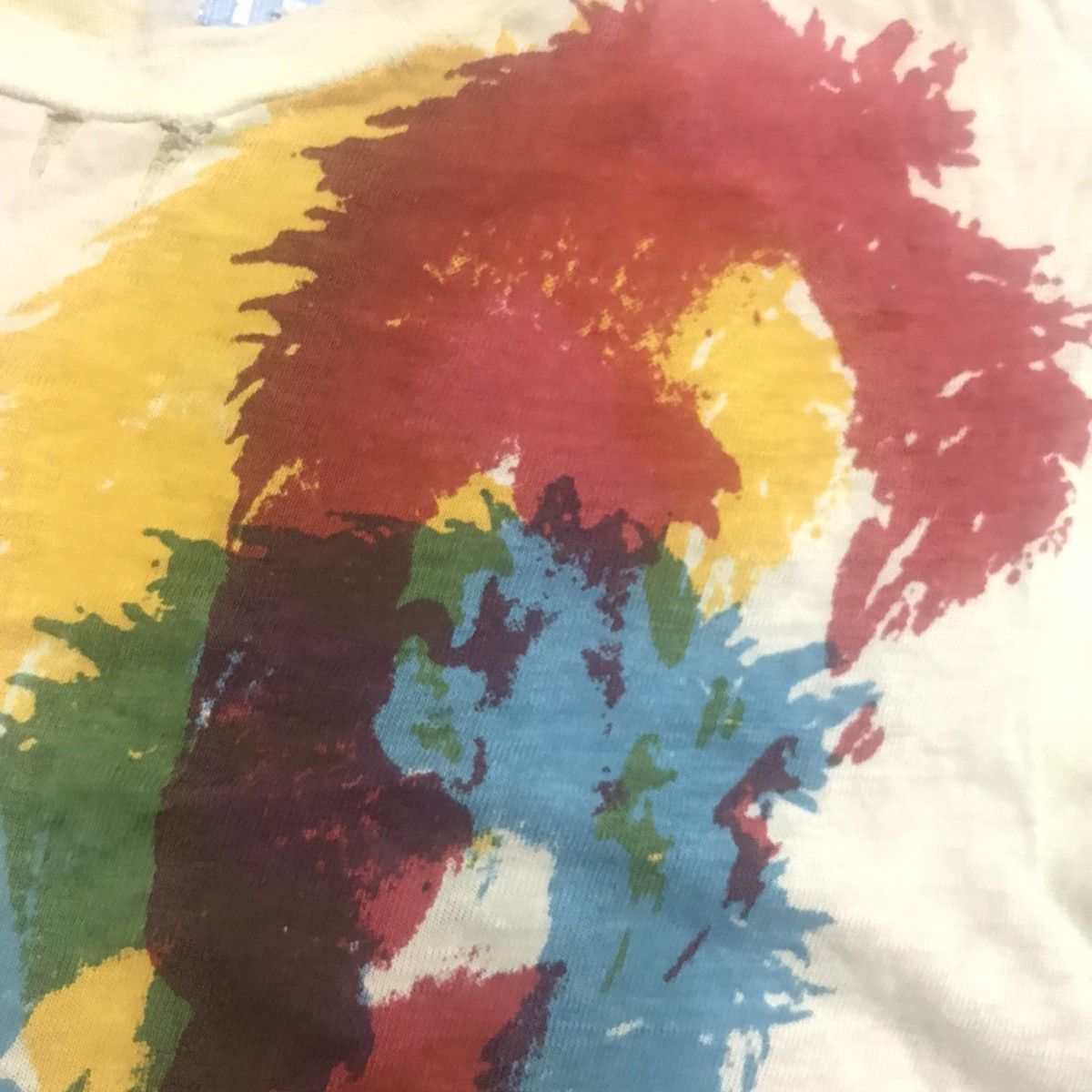 80s JOHNNY ROTTEN PUNK SEX PISTOLS T-SHIRT FIFTH COLUMN