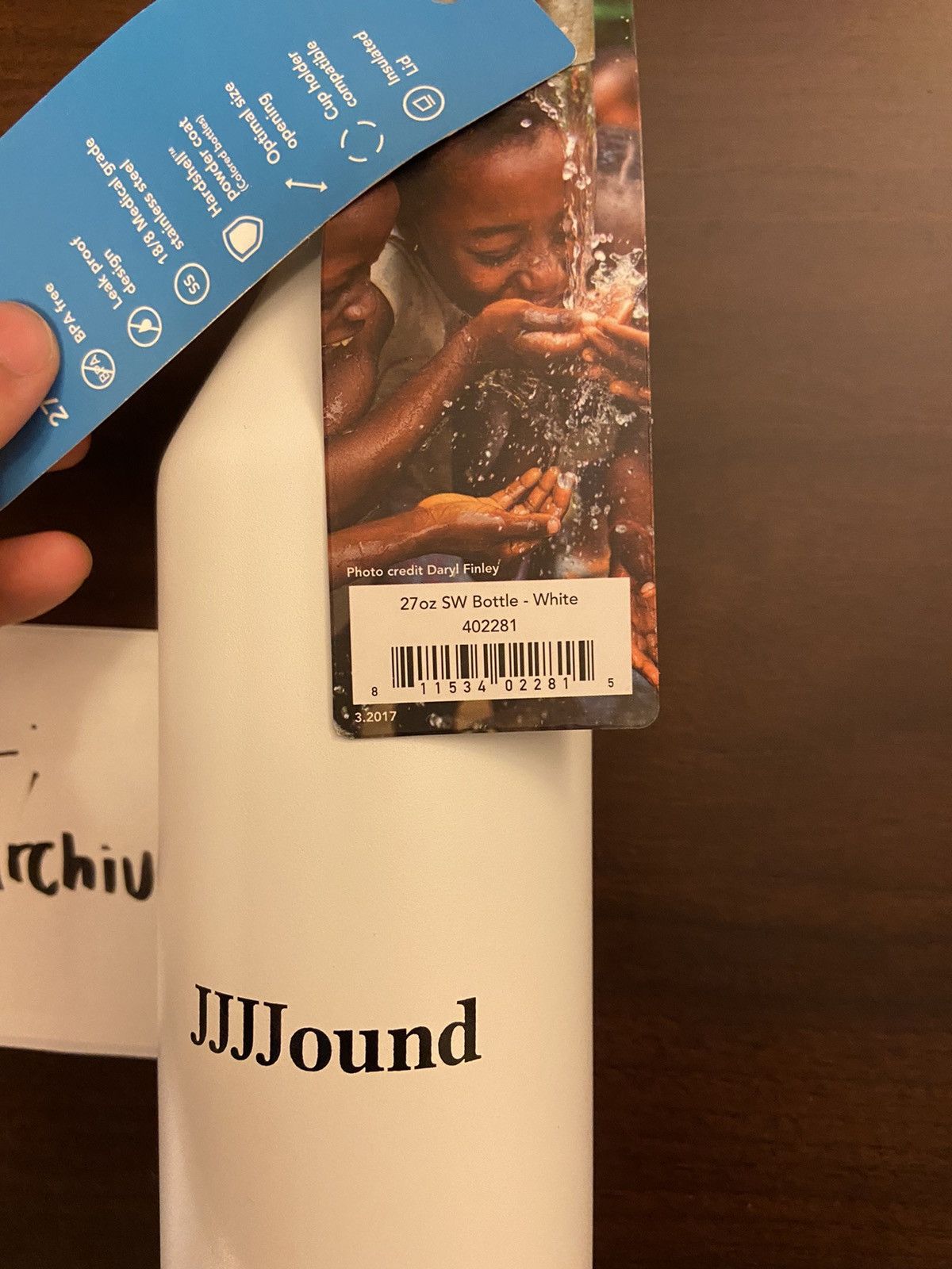 JJJJound JJJJound MiiR Bottle White 27 oz Size ONE SIZE - 2 Thumbnail