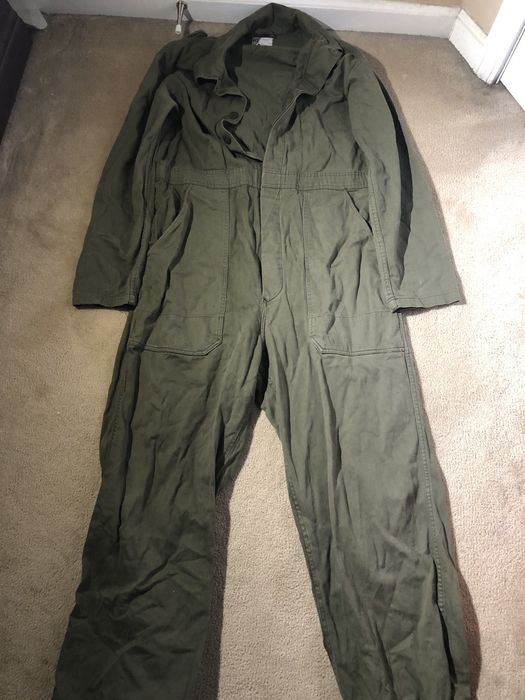 Vintage Army Green Coveralls | Grailed