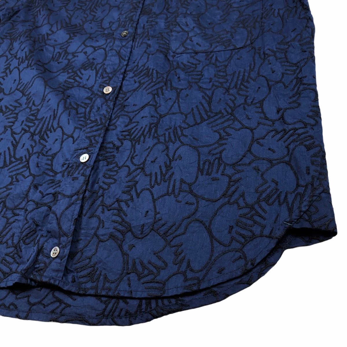 Issey Miyake Mercibeaucoup Embroidery Hand Sign Shirt Size US L / EU 52-54 / 3 - 5 Thumbnail
