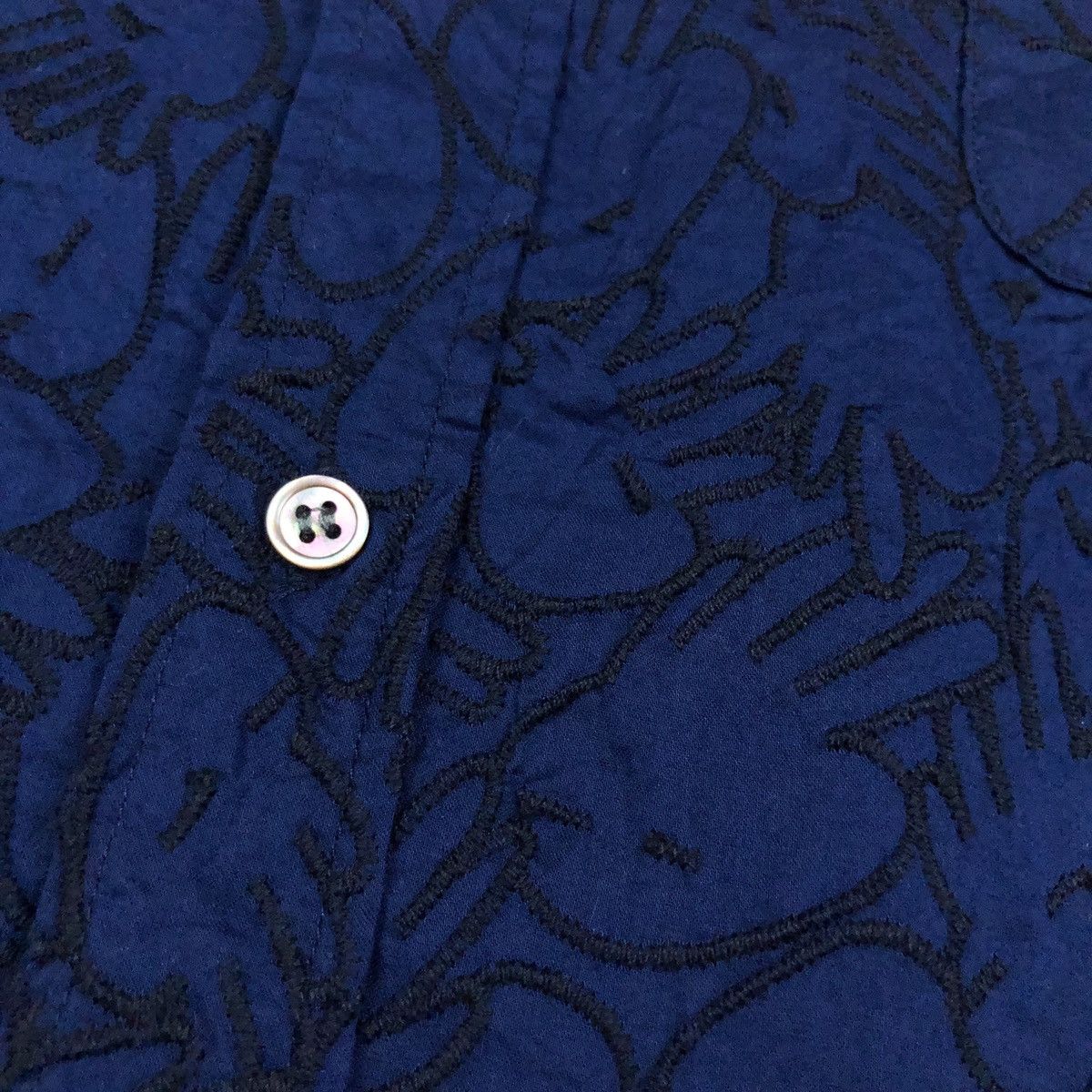 Issey Miyake Mercibeaucoup Embroidery Hand Sign Shirt Size US L / EU 52-54 / 3 - 10 Thumbnail