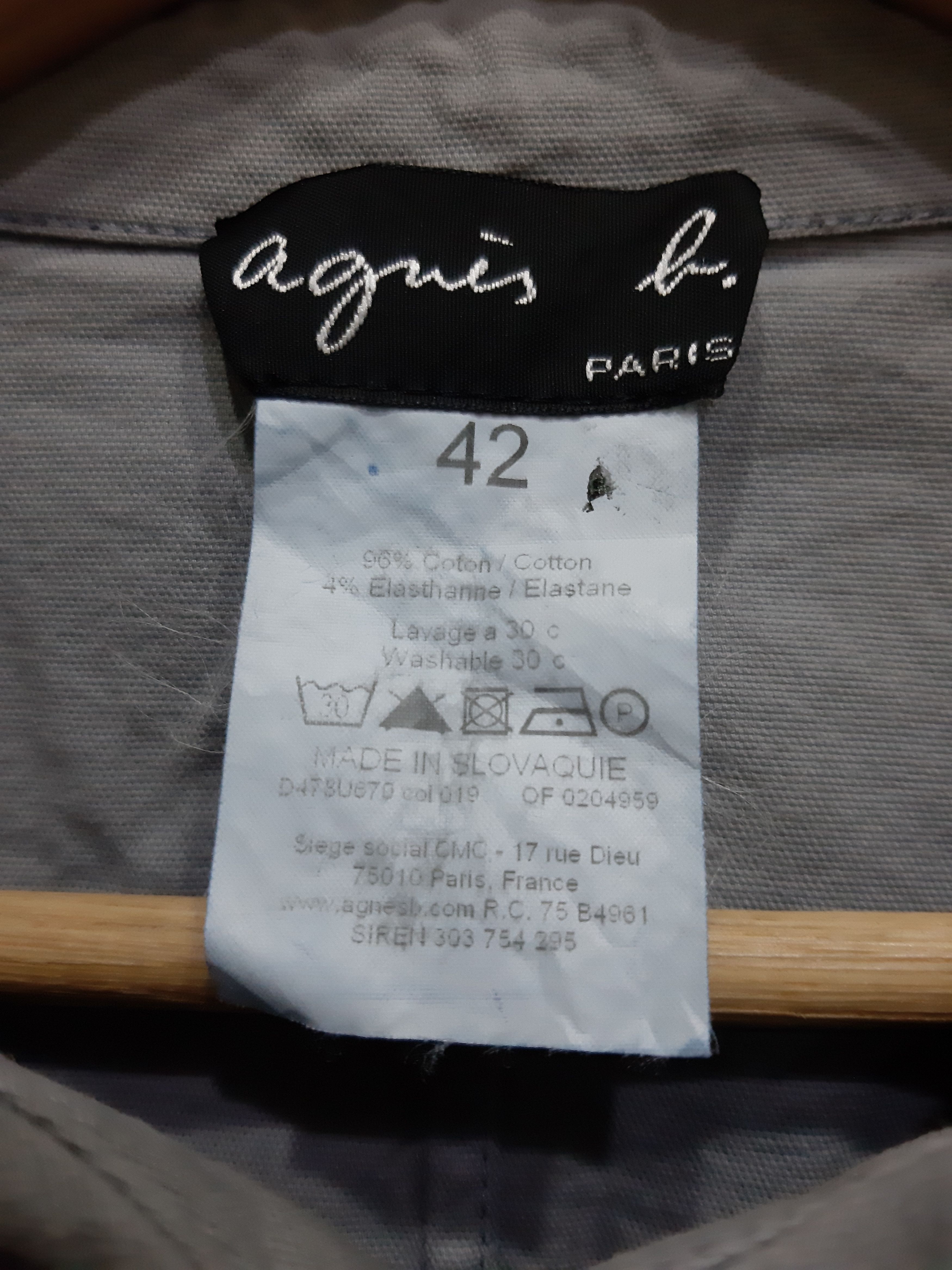 agnes b. Nice Design Agnes B Paris Jacket Size US M / EU 48-50 / 2 - 4 Thumbnail