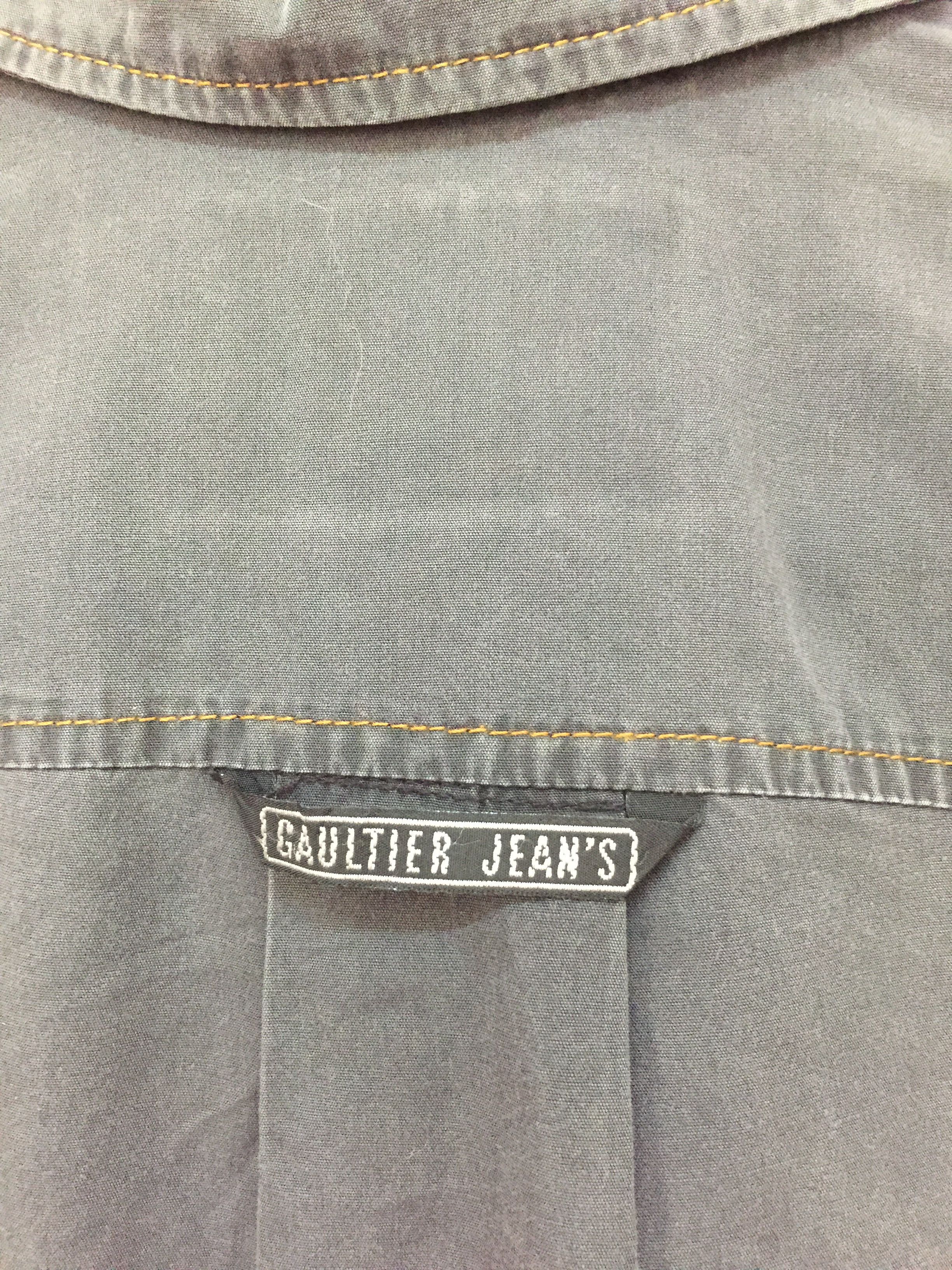 Jean Paul Gaultier 90's JPG oversize velcro straps Bondage shirt Size US M / EU 48-50 / 2 - 10 Thumbnail