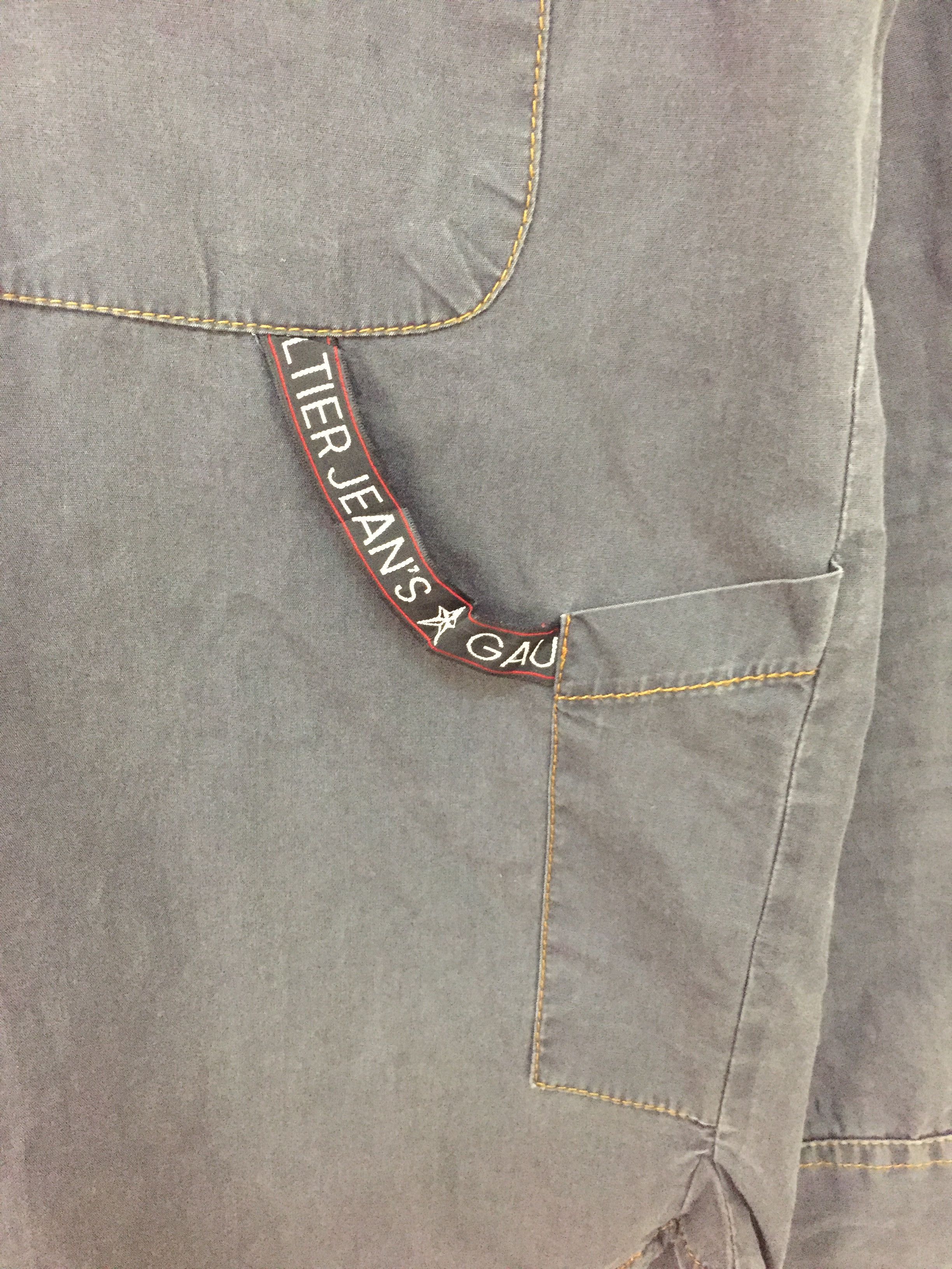 Jean Paul Gaultier 90's JPG oversize velcro straps Bondage shirt Size US M / EU 48-50 / 2 - 6 Thumbnail