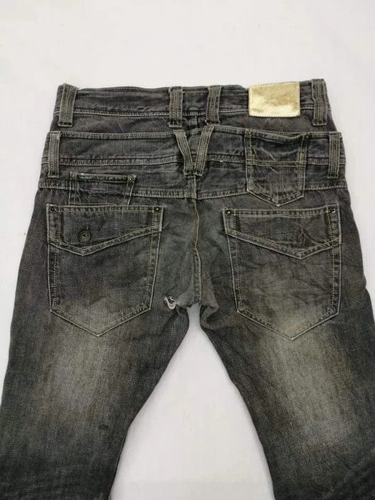Japanese Brand 💥Rare Urban Craft Double Waist 8 Pocketr Denim Pants Size US 33 - 5 Thumbnail