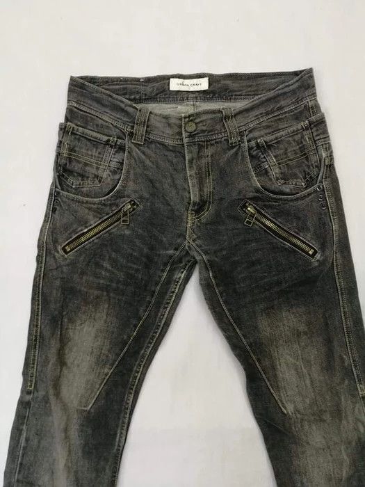 Japanese Brand 💥Rare Urban Craft Double Waist 8 Pocketr Denim Pants Size US 33 - 2 Thumbnail