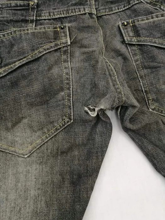 Japanese Brand 💥Rare Urban Craft Double Waist 8 Pocketr Denim Pants Size US 33 - 4 Thumbnail