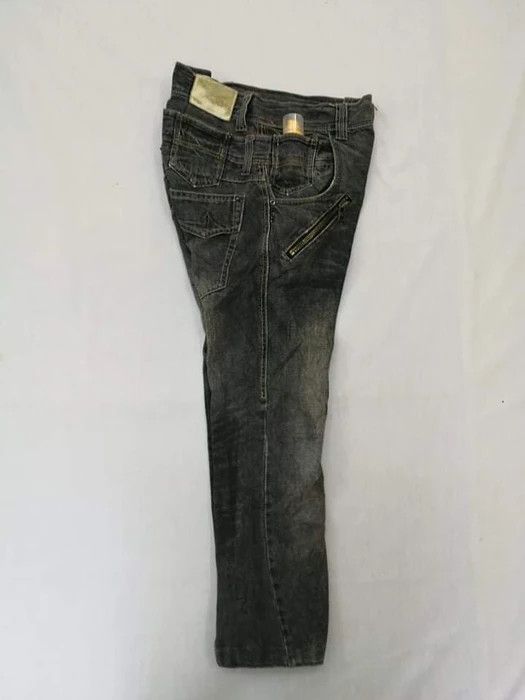 Japanese Brand 💥Rare Urban Craft Double Waist 8 Pocketr Denim Pants Size US 33 - 3 Thumbnail