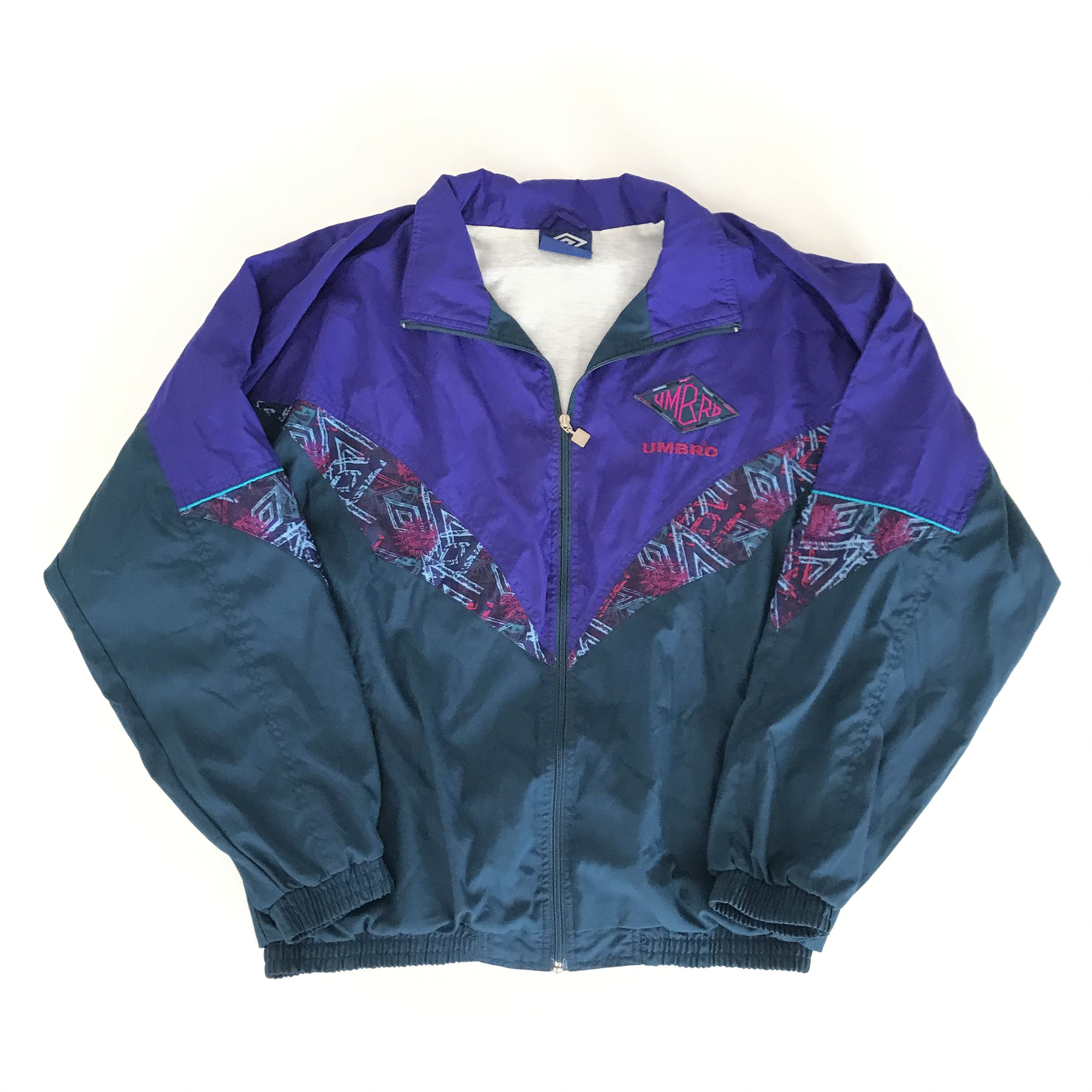 Vintage Vintage retro Umbro 90s sweatshirt tracksuit track jacket | Grailed