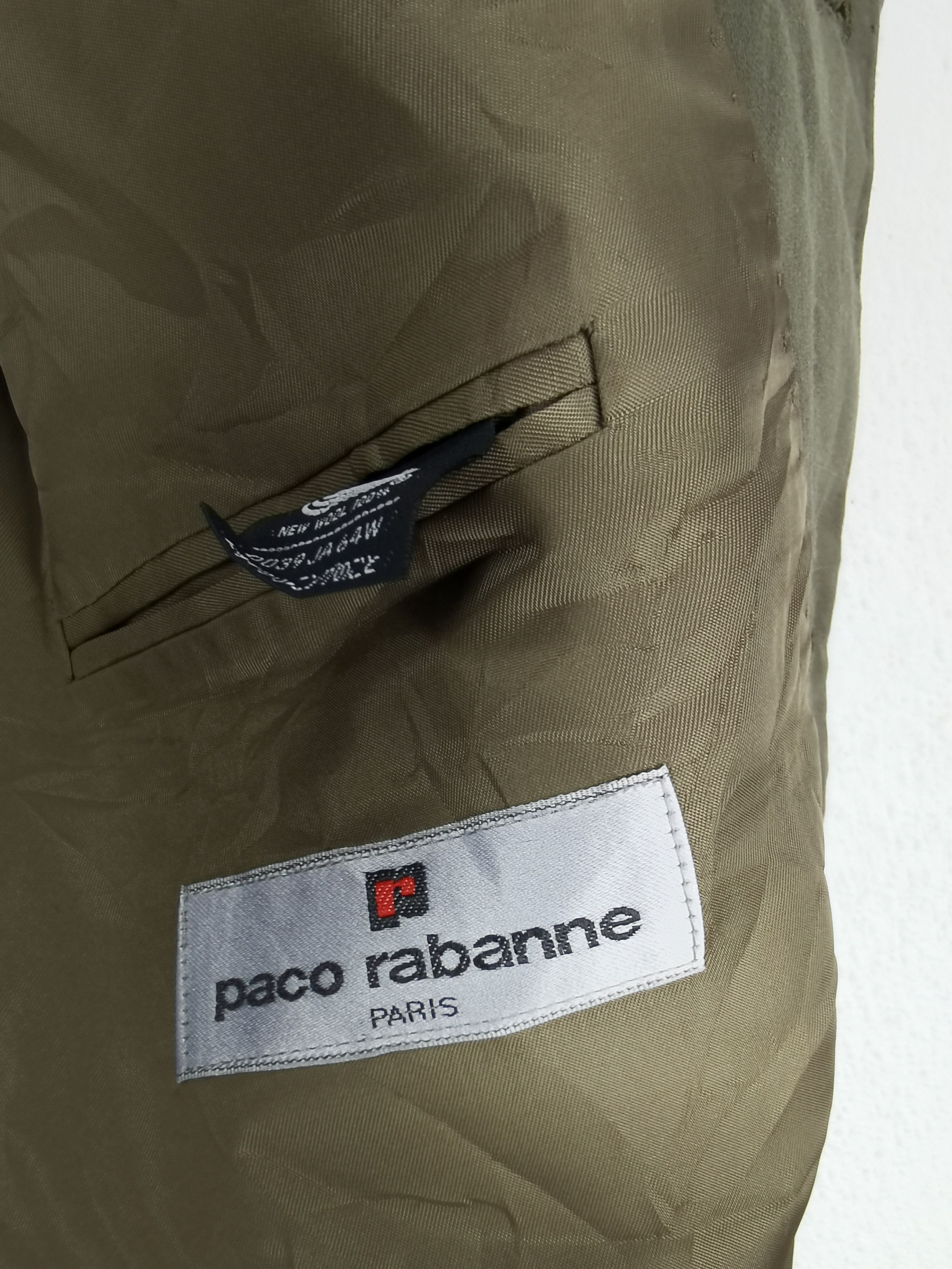 Paco Rabanne 2.6 mens suit blazer coat Paco Rabbane Size 42R - 4 Thumbnail