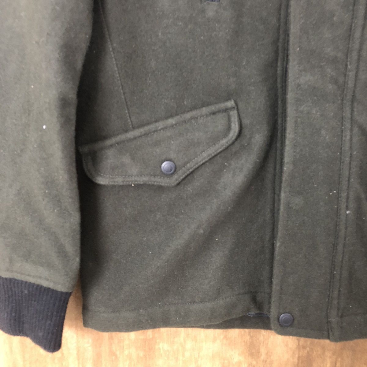 Takeo Kikuchi TAKEO KIKUCHI WOOL VARSITY HOODED JACKET #1877 Size US M / EU 48-50 / 2 - 7 Thumbnail