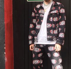 Supreme hotsell 666 pants