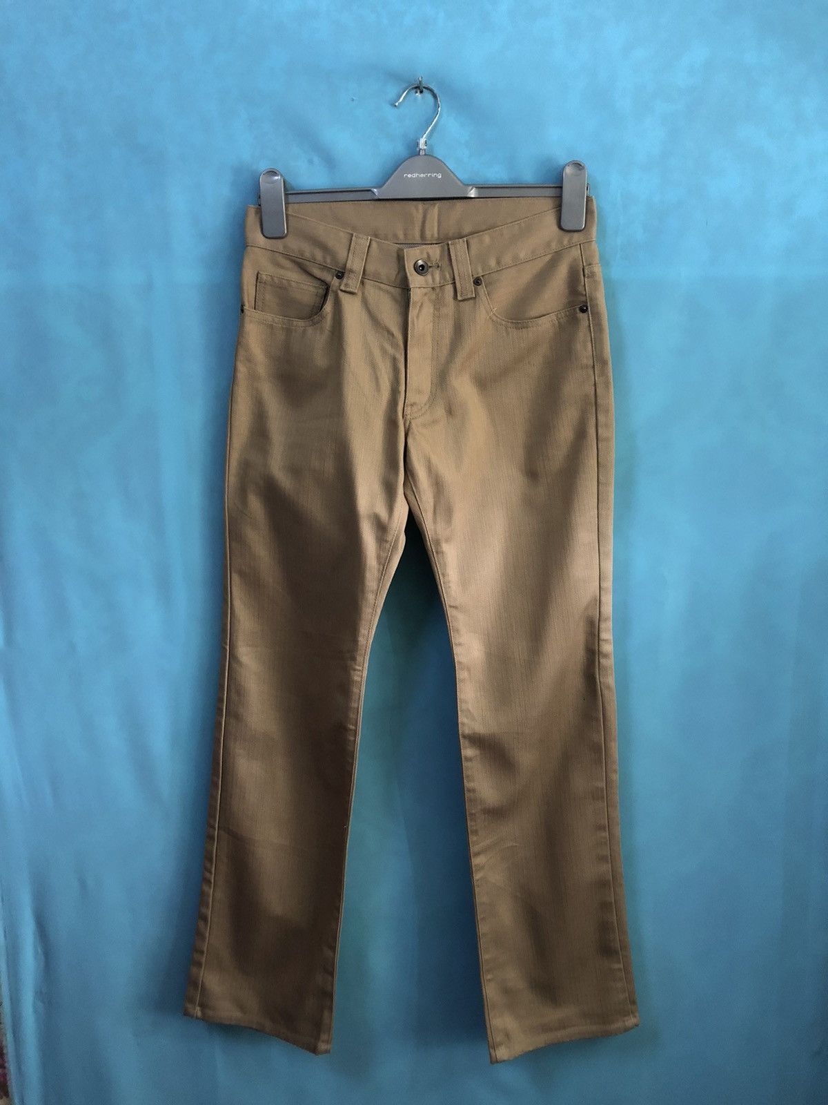 Boycott herringbone casual pants size 30 #1954 Size US 30 / EU 46 - 2 Thumbnail