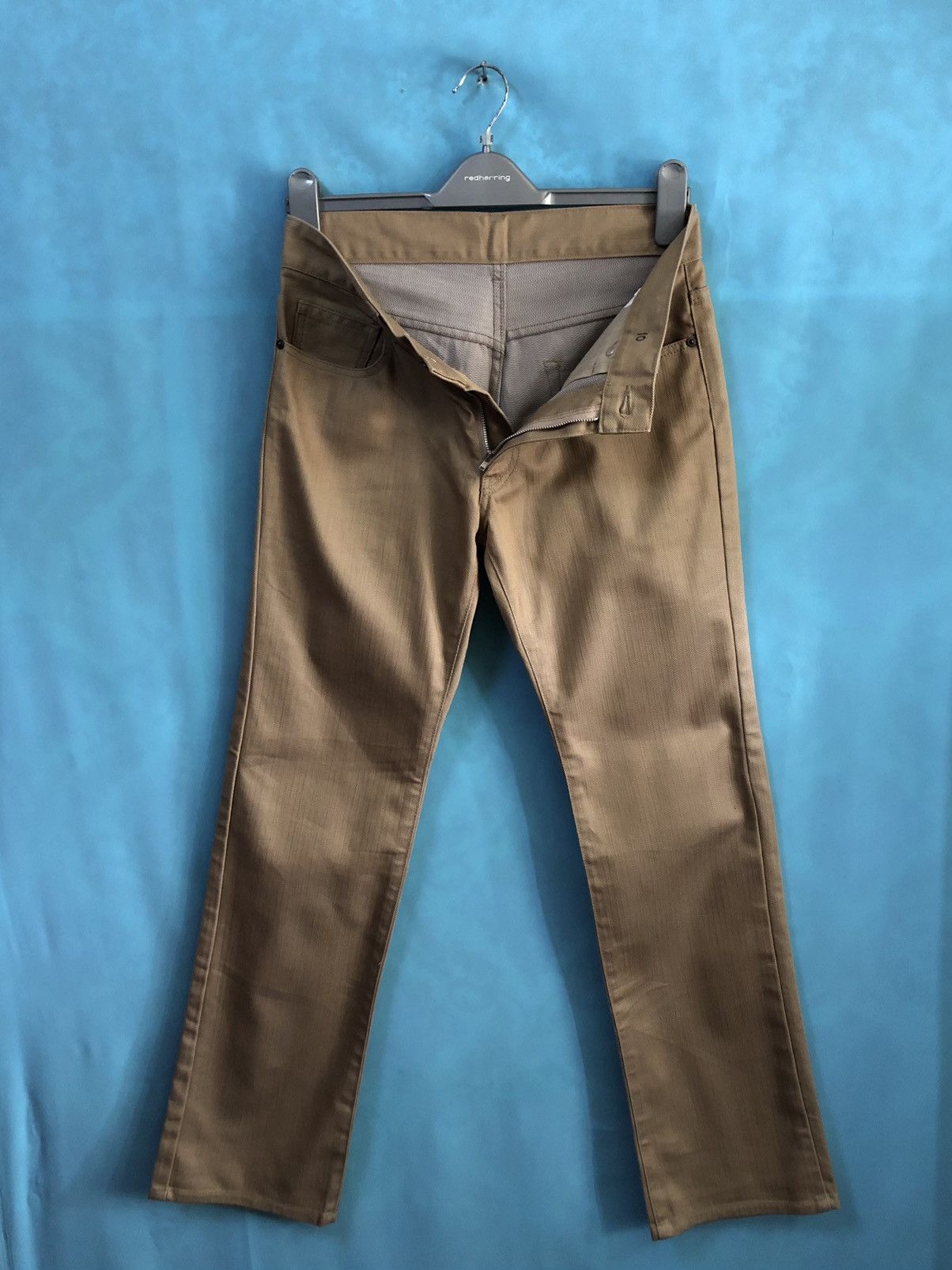 Boycott herringbone casual pants size 30 #1954 Size US 30 / EU 46 - 4 Thumbnail