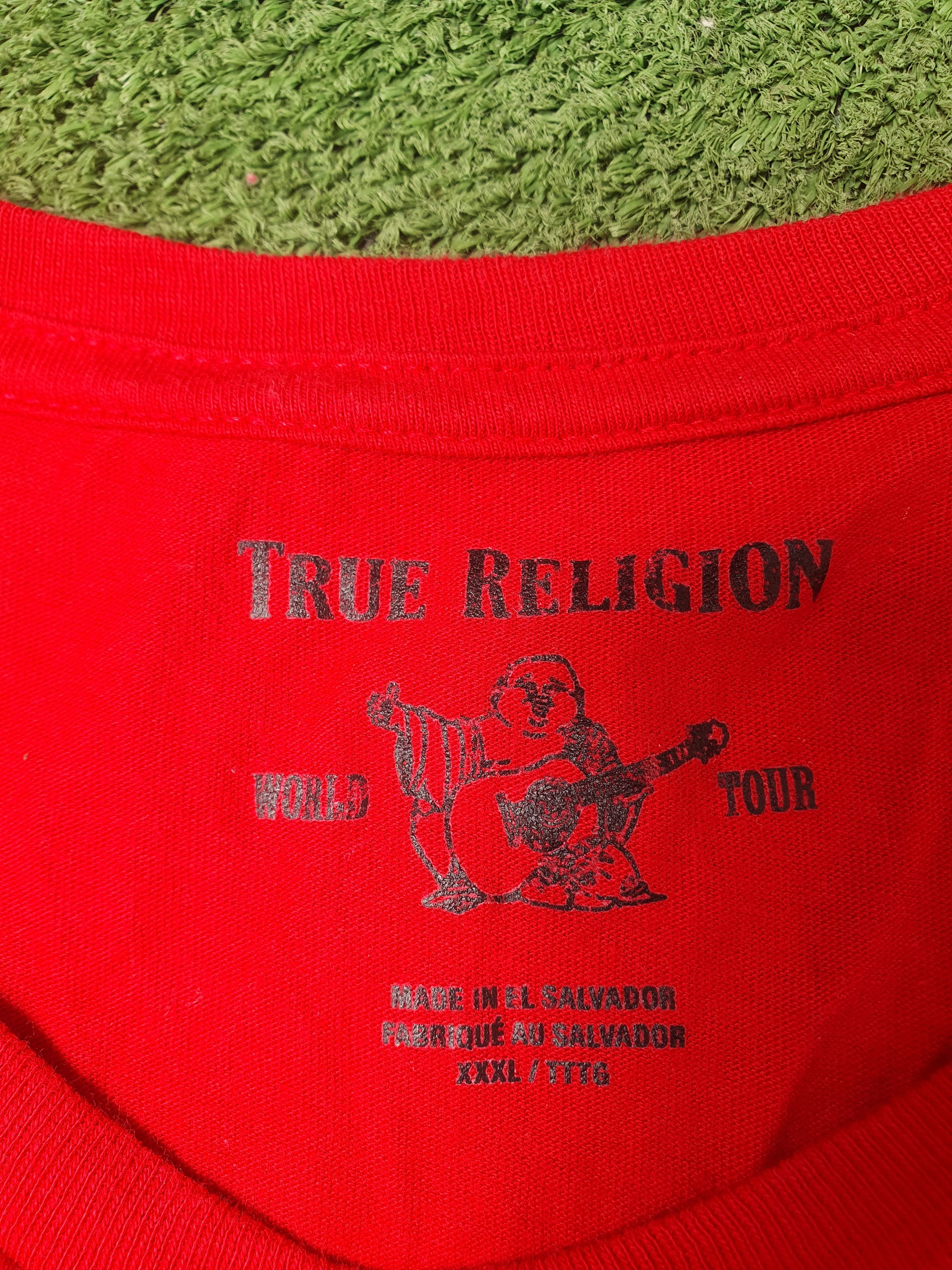 True Religion True Religion big front Gold Horsesshoe logo tee,3XL Size US XL / EU 56 / 4 - 2 Thumbnail