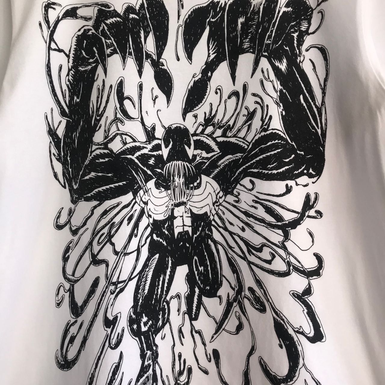 Japanese Brand 🔥 Vintage VENOM Movie x JASON POLAN Design T-shirt Size US M / EU 48-50 / 2 - 2 Thumbnail
