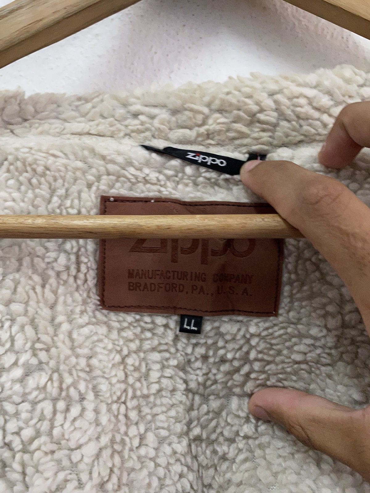 Vintage 🔥VINTAGE ICONIC ZIPPO USA SHEARLING CORDUROY BUTTON COAT Size US M / EU 48-50 / 2 - 9 Thumbnail