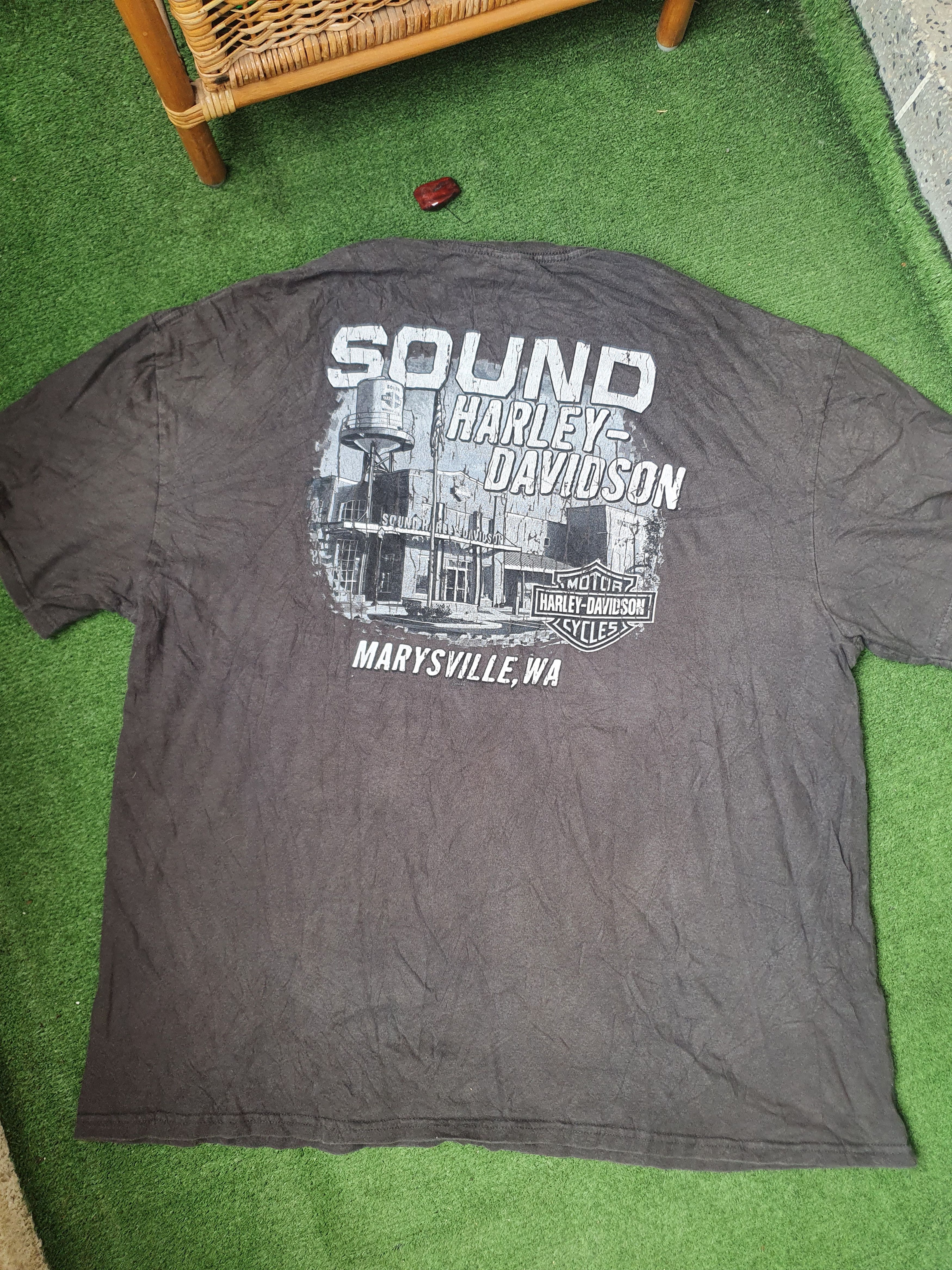 Harley Davidson Harley Davidson Marysville,WA 2016 tee,sz XL Size US XL / EU 56 / 4 - 9 Thumbnail