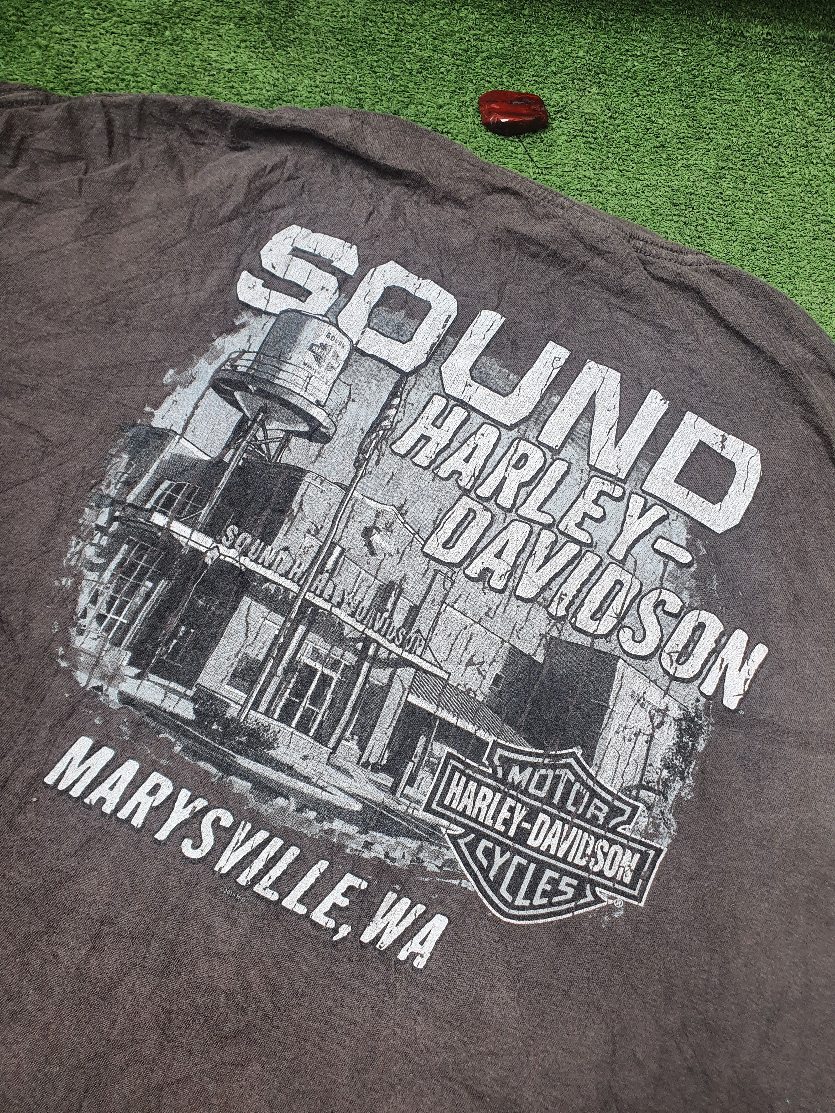 Harley Davidson Harley Davidson Marysville,WA 2016 tee,sz XL Size US XL / EU 56 / 4 - 12 Thumbnail
