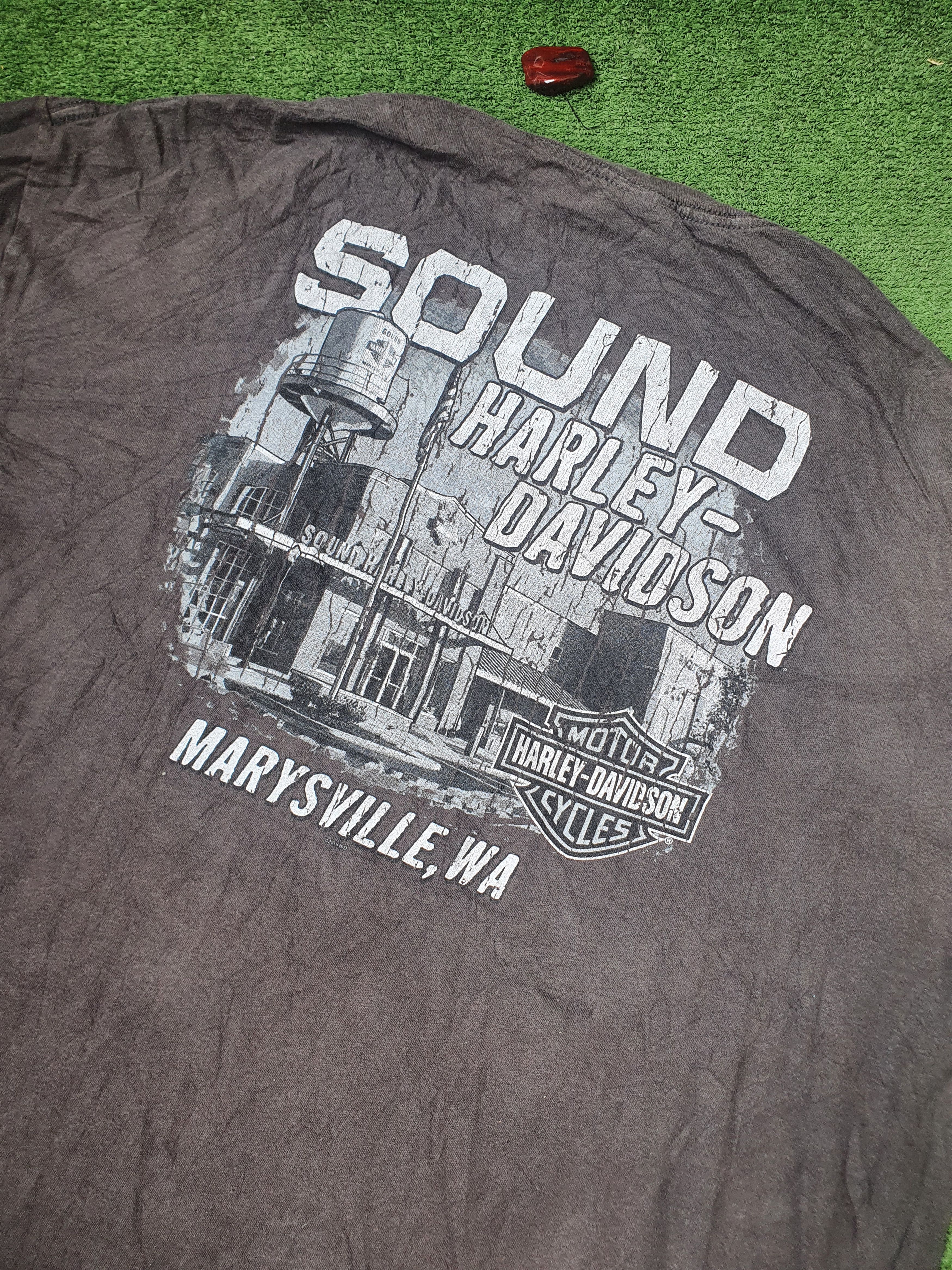 Harley Davidson Harley Davidson Marysville,WA 2016 tee,sz XL Size US XL / EU 56 / 4 - 1 Thumbnail