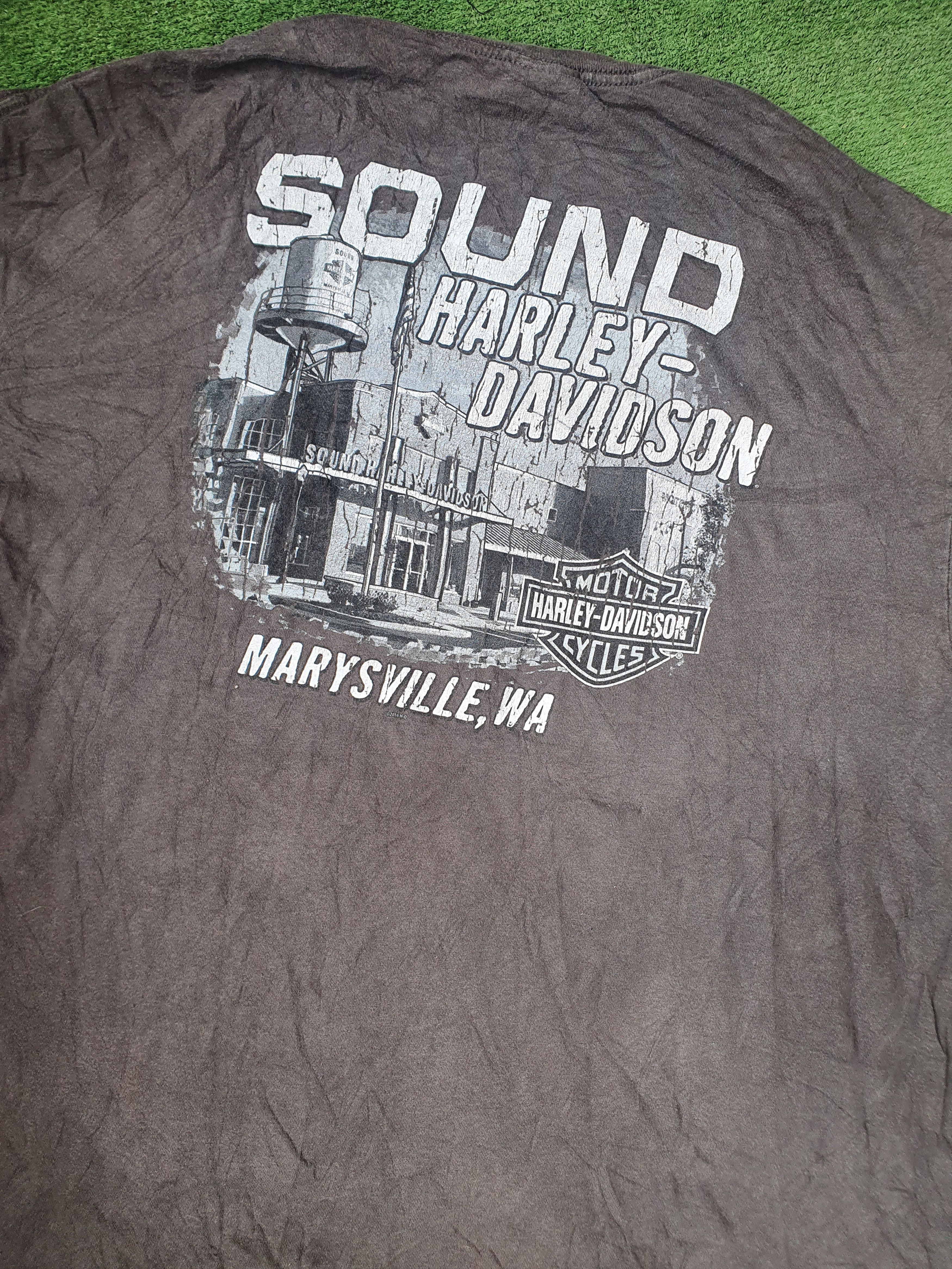 Harley Davidson Harley Davidson Marysville,WA 2016 tee,sz XL Size US XL / EU 56 / 4 - 11 Thumbnail