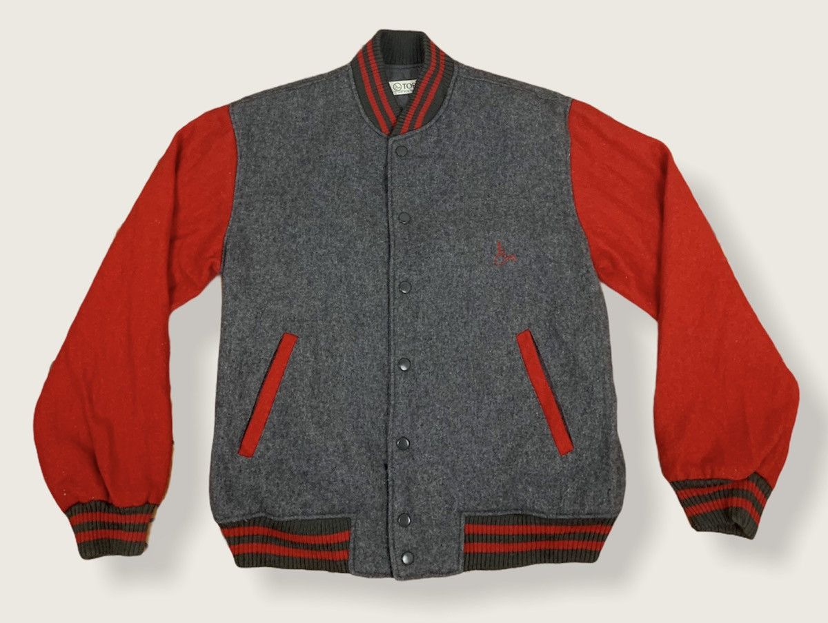 Japanese Brand Toroy Varsity Jacket Size US M / EU 48-50 / 2 - 1 Thumbnail