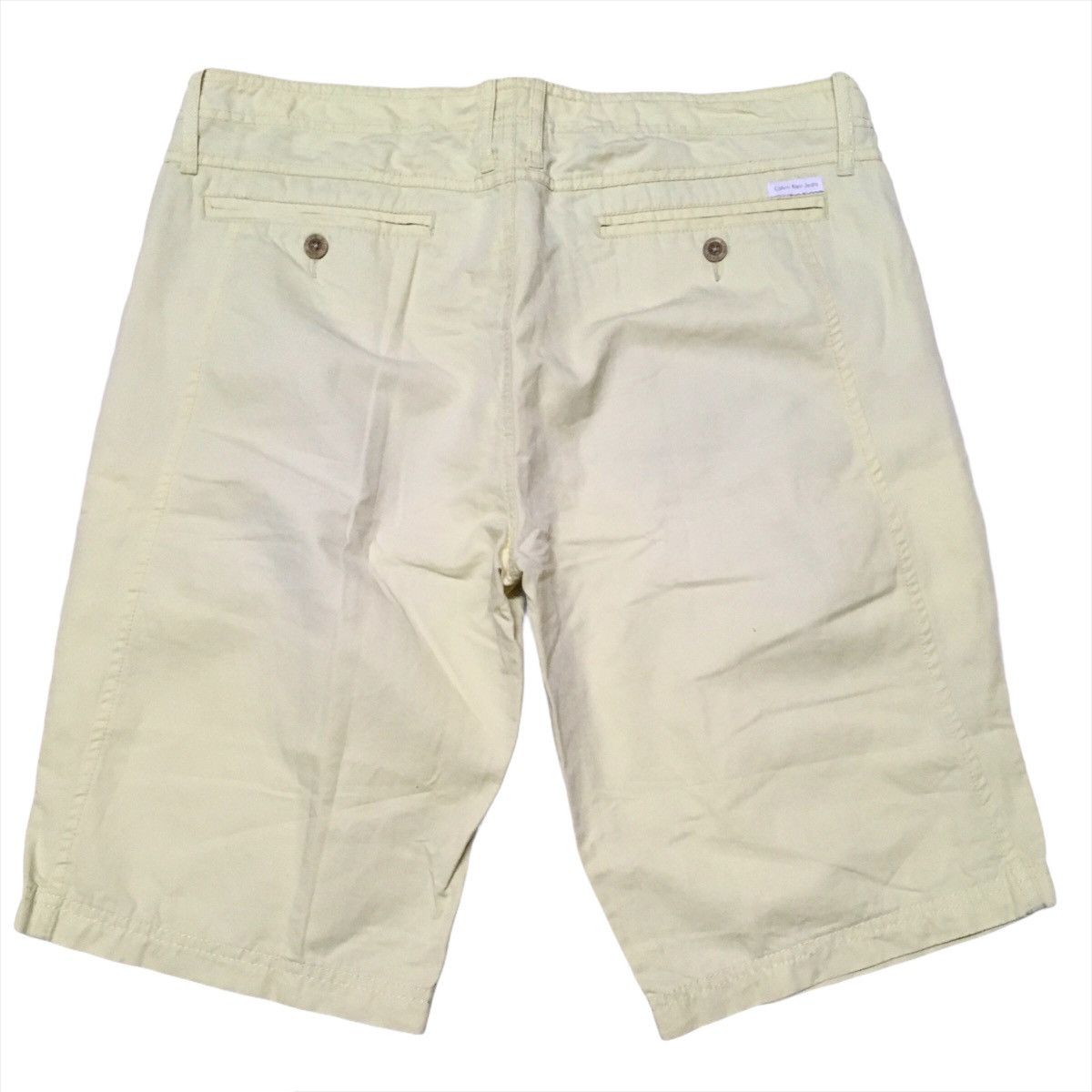 Calvin Klein Calvin Klein Yellow Short Pants Size 34 Size US 34 / EU 50 - 2 Thumbnail