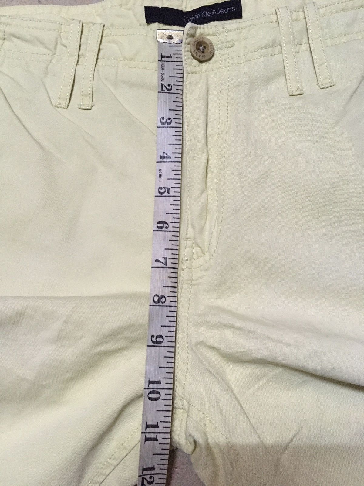 Calvin Klein Calvin Klein Yellow Short Pants Size 34 Size US 34 / EU 50 - 9 Thumbnail